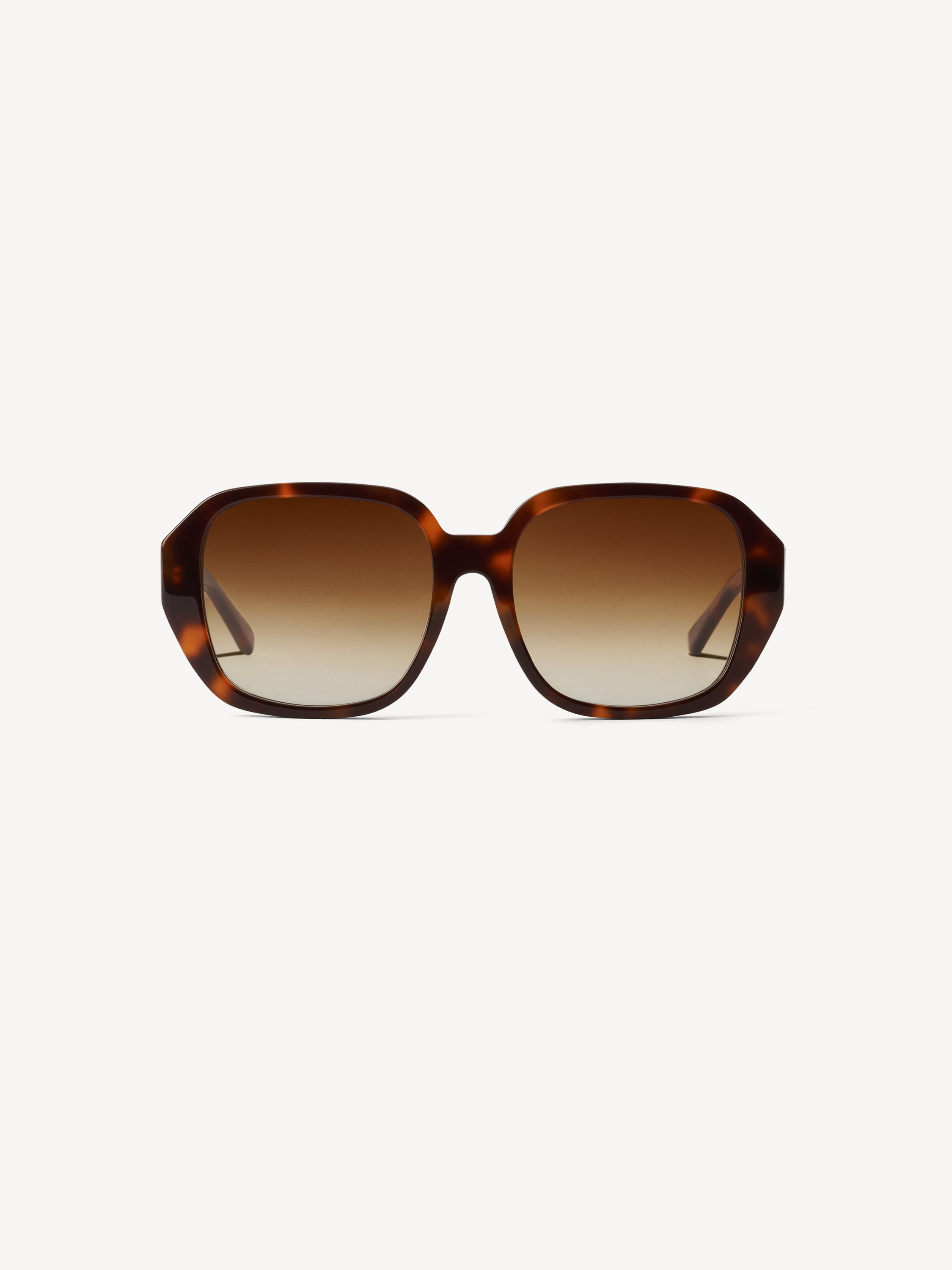 Shop By Malene Birger Milla Sunglasses In Tortoise