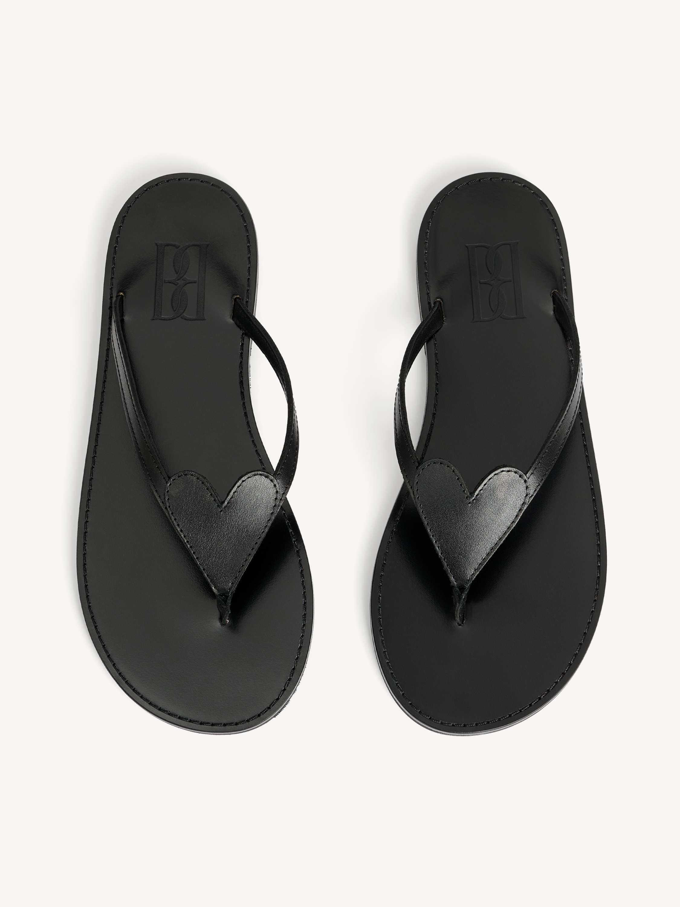 By Malene Birger Lalla Leather Sandals In Black