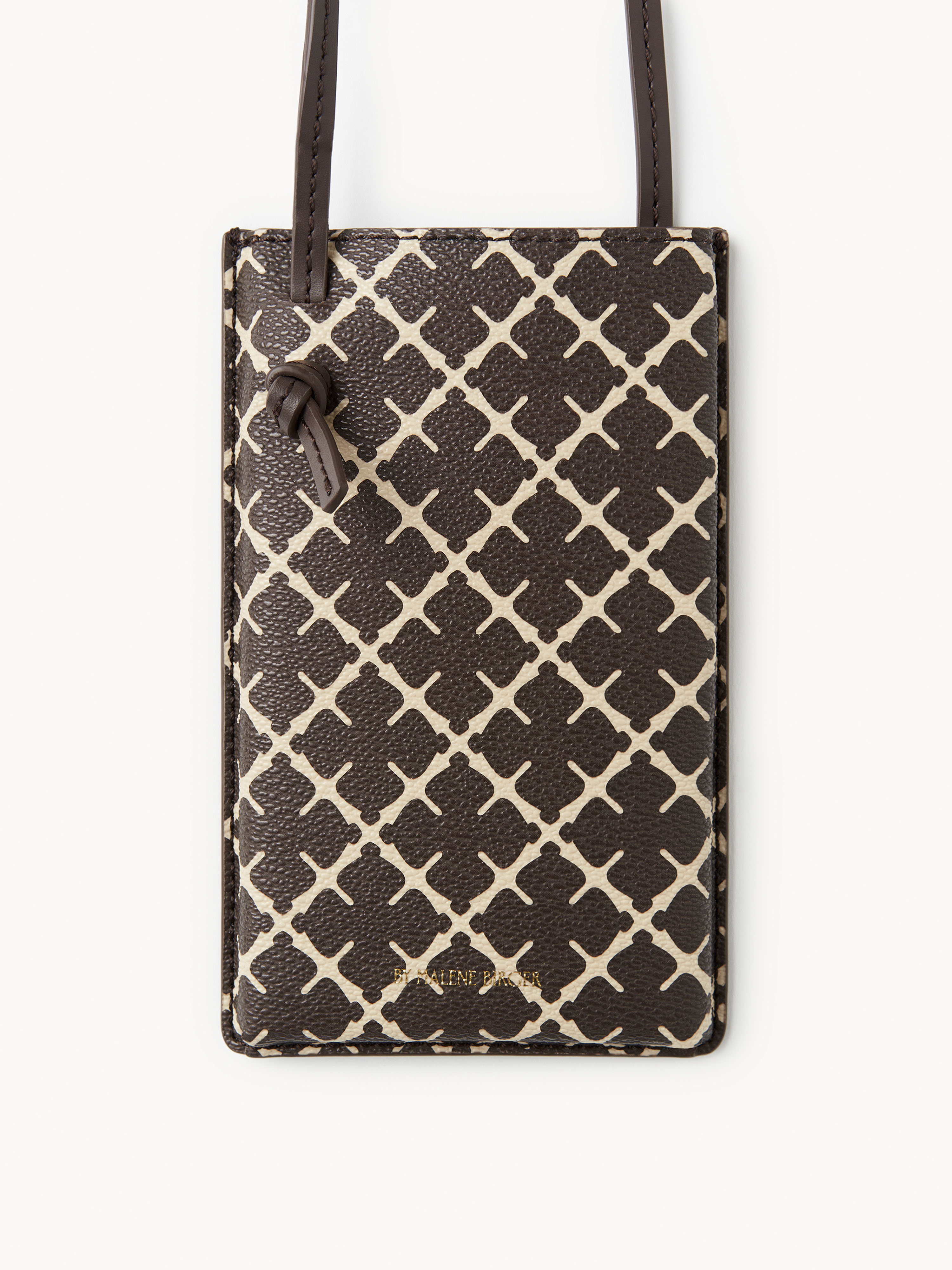 By Malene Birger Ivy Phone Case In Warm Brown