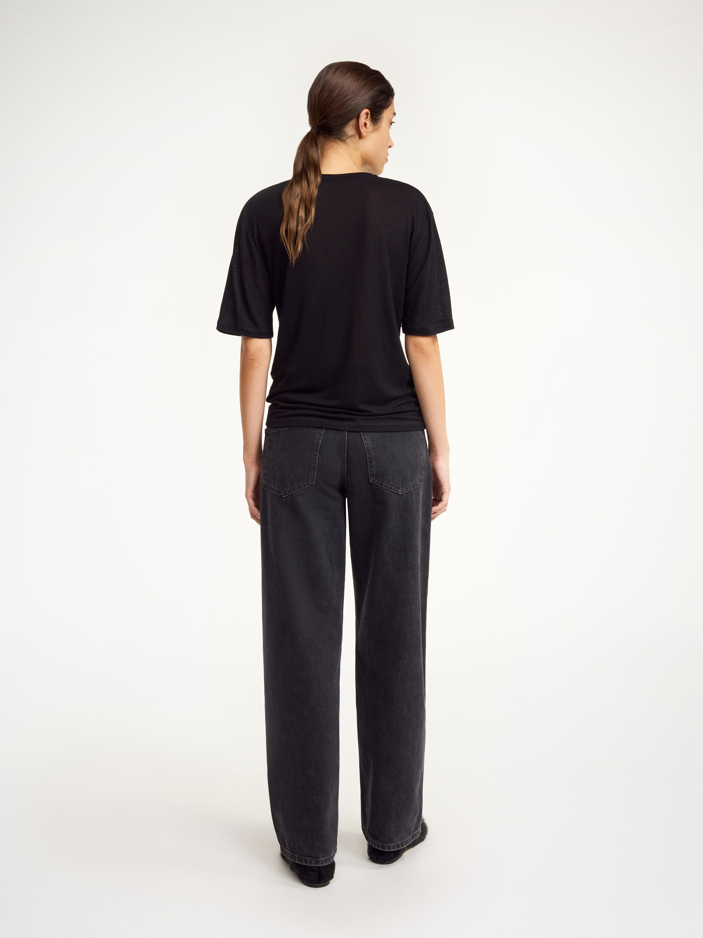 By Malene Birger Amaringa T-shirt In Black