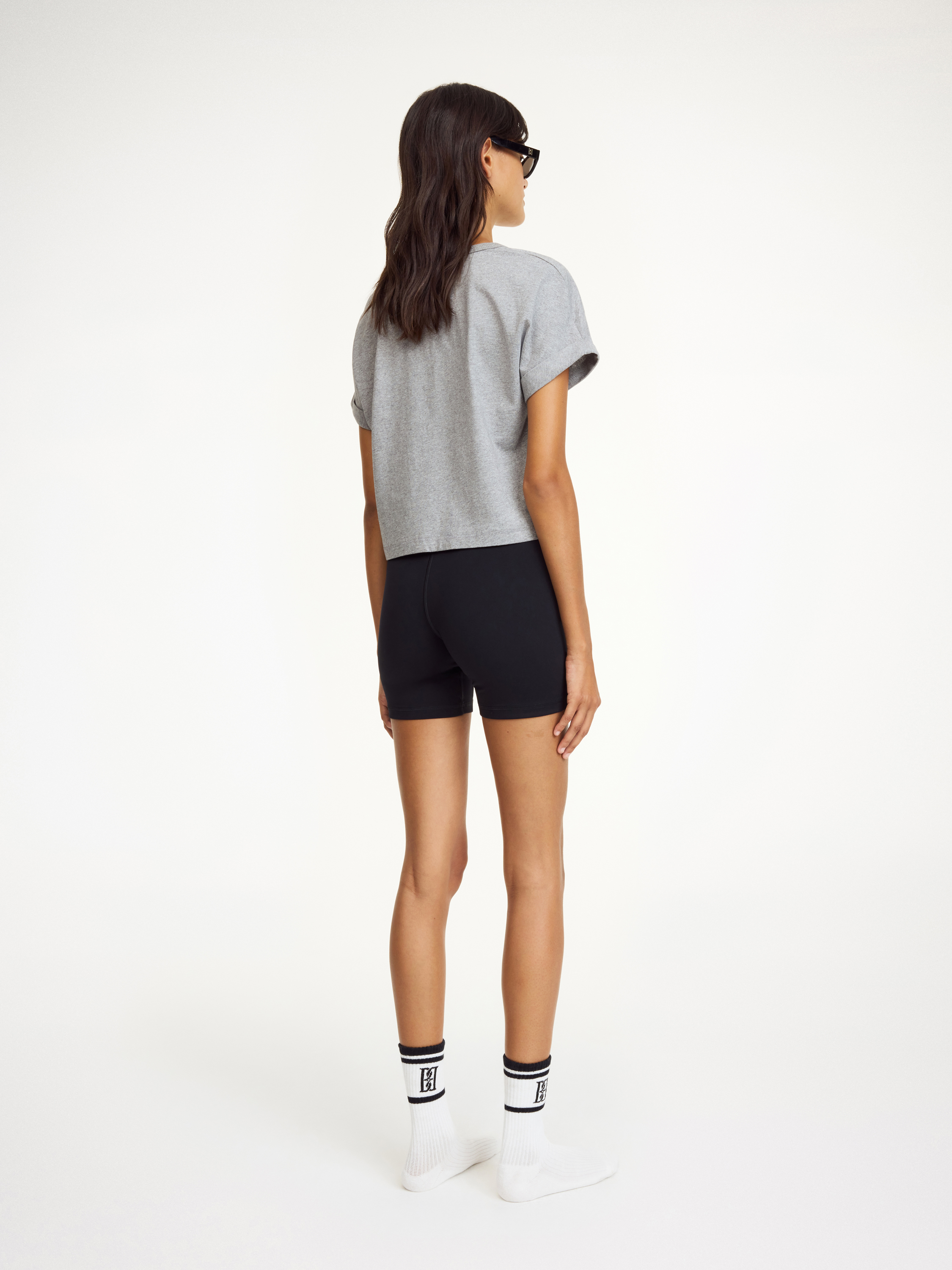 Shop By Malene Birger Siola Atheletic Shorts In Black