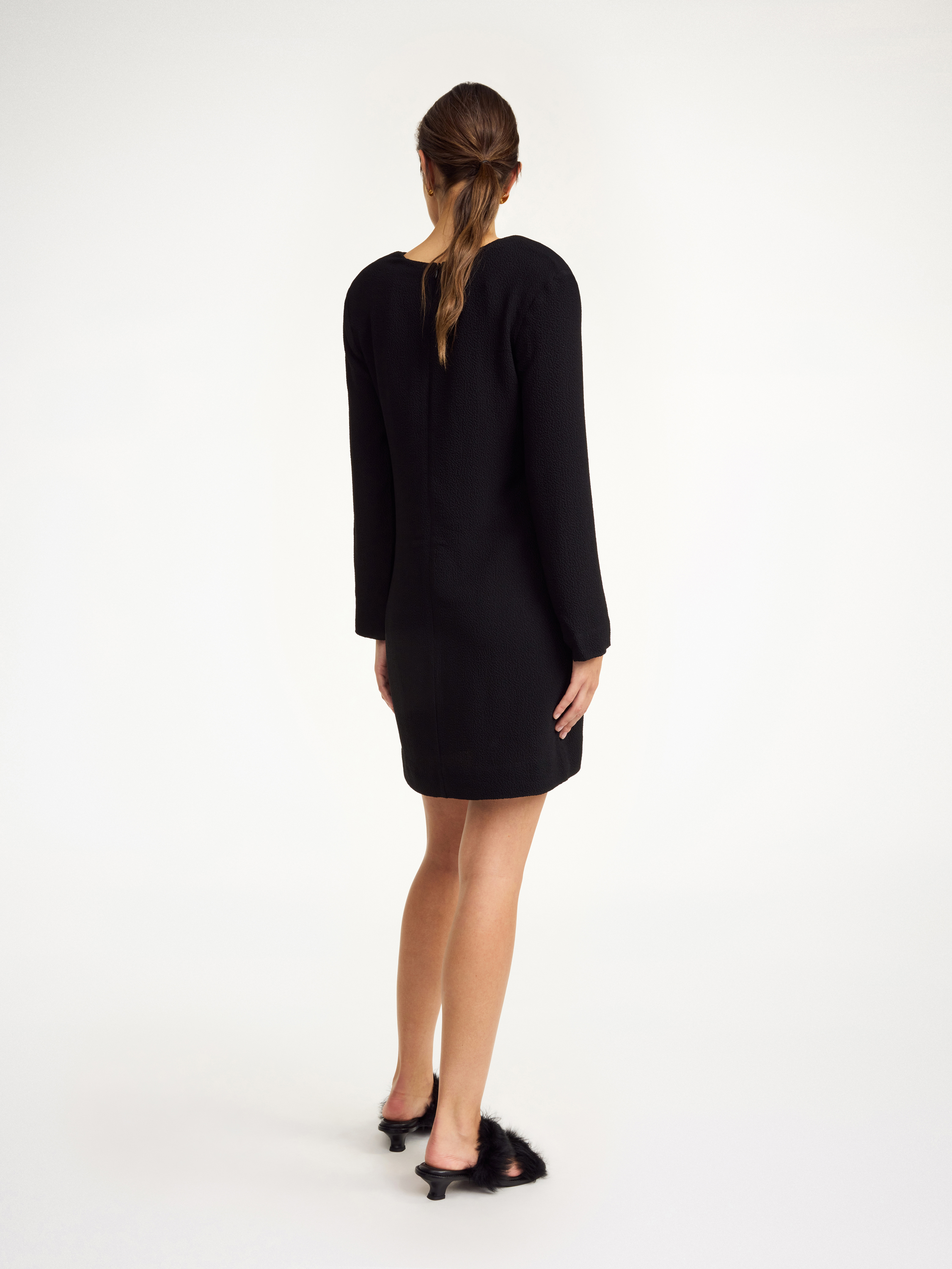 By Malene Birger Ellinas Mini Dress In Black