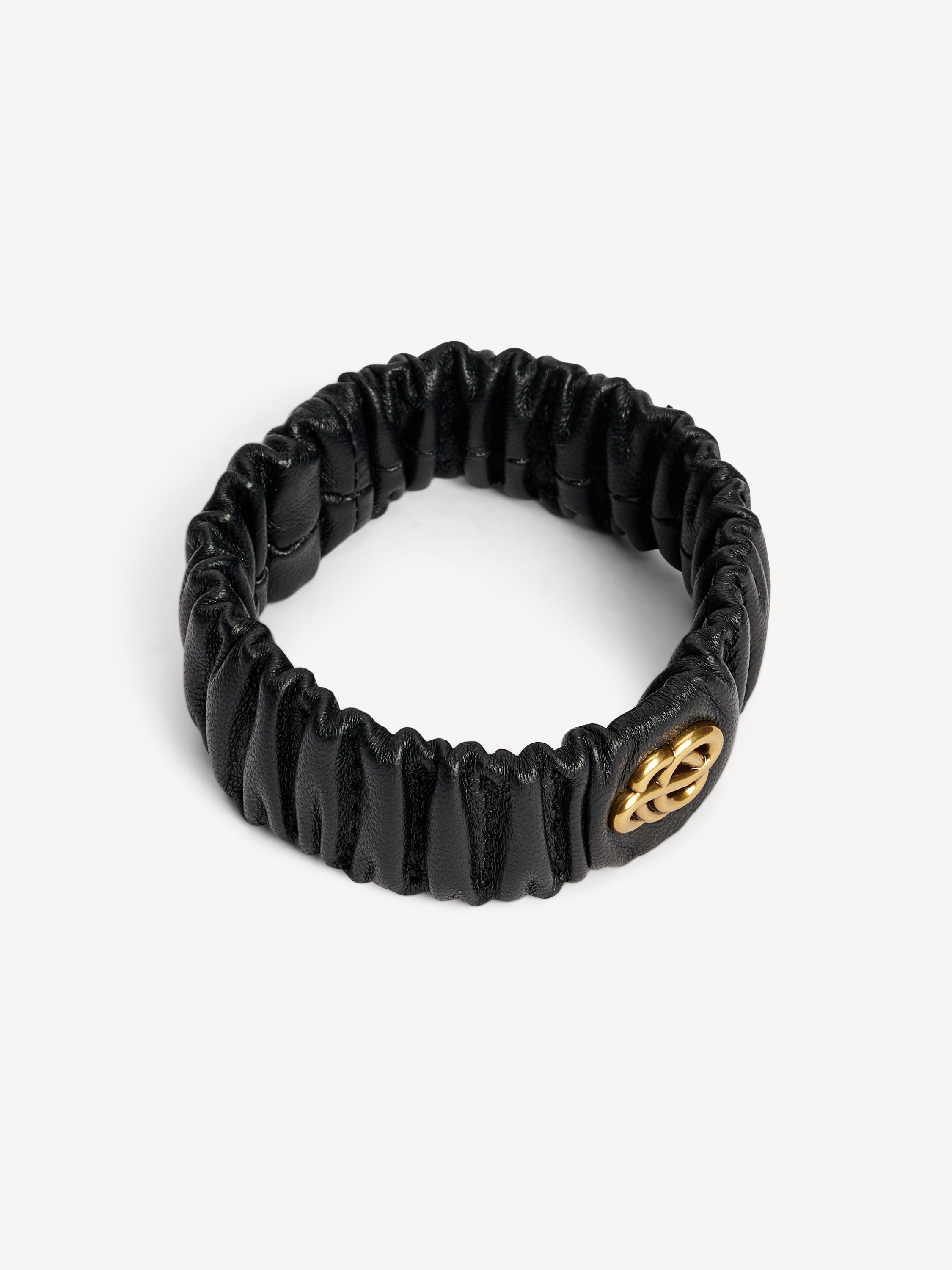 By Malene Birger Evelo Leather Wrist Bands In Black