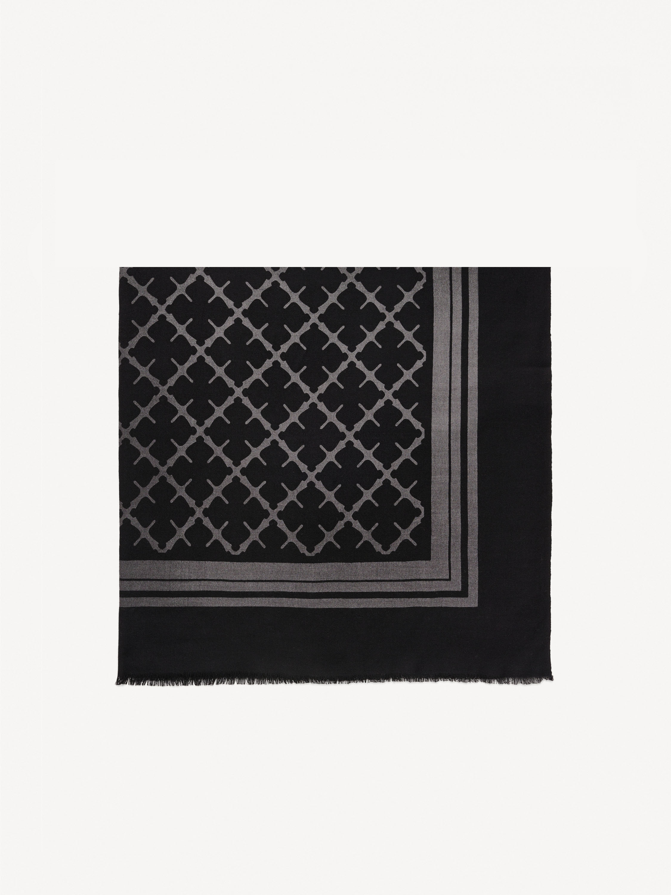 By Malene Birger Cornelis Wool Scarf In Charcoal