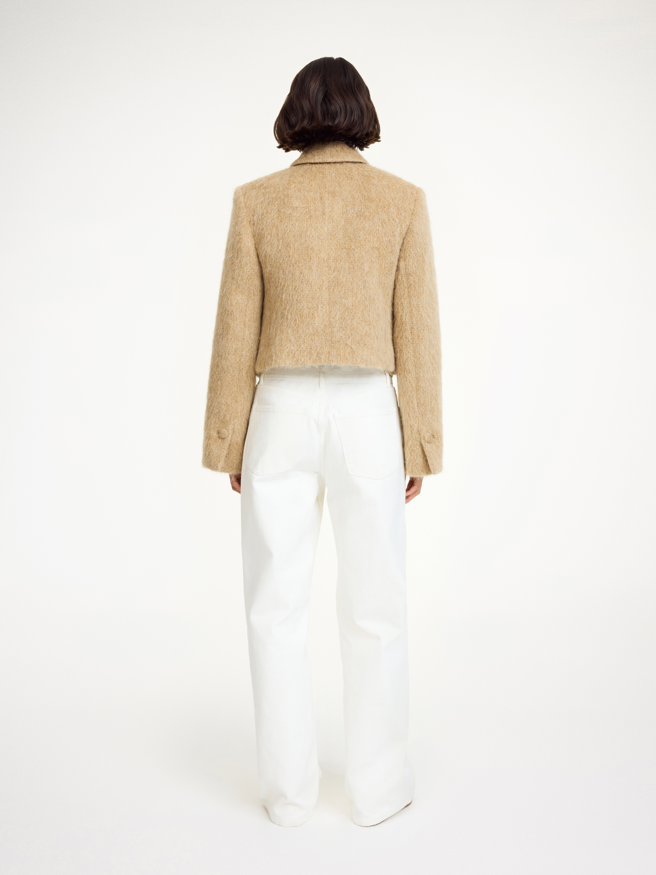 Shop By Malene Birger Harriet Single-breasted Blazer In Cornstalk