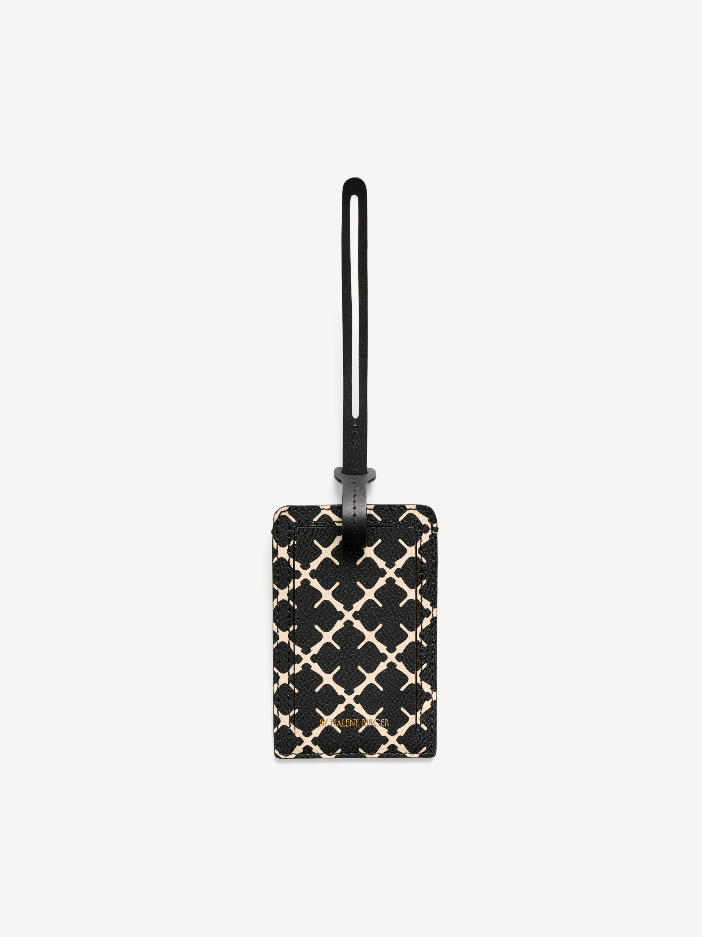 By Malene Birger Ivy Travel Tag In Black