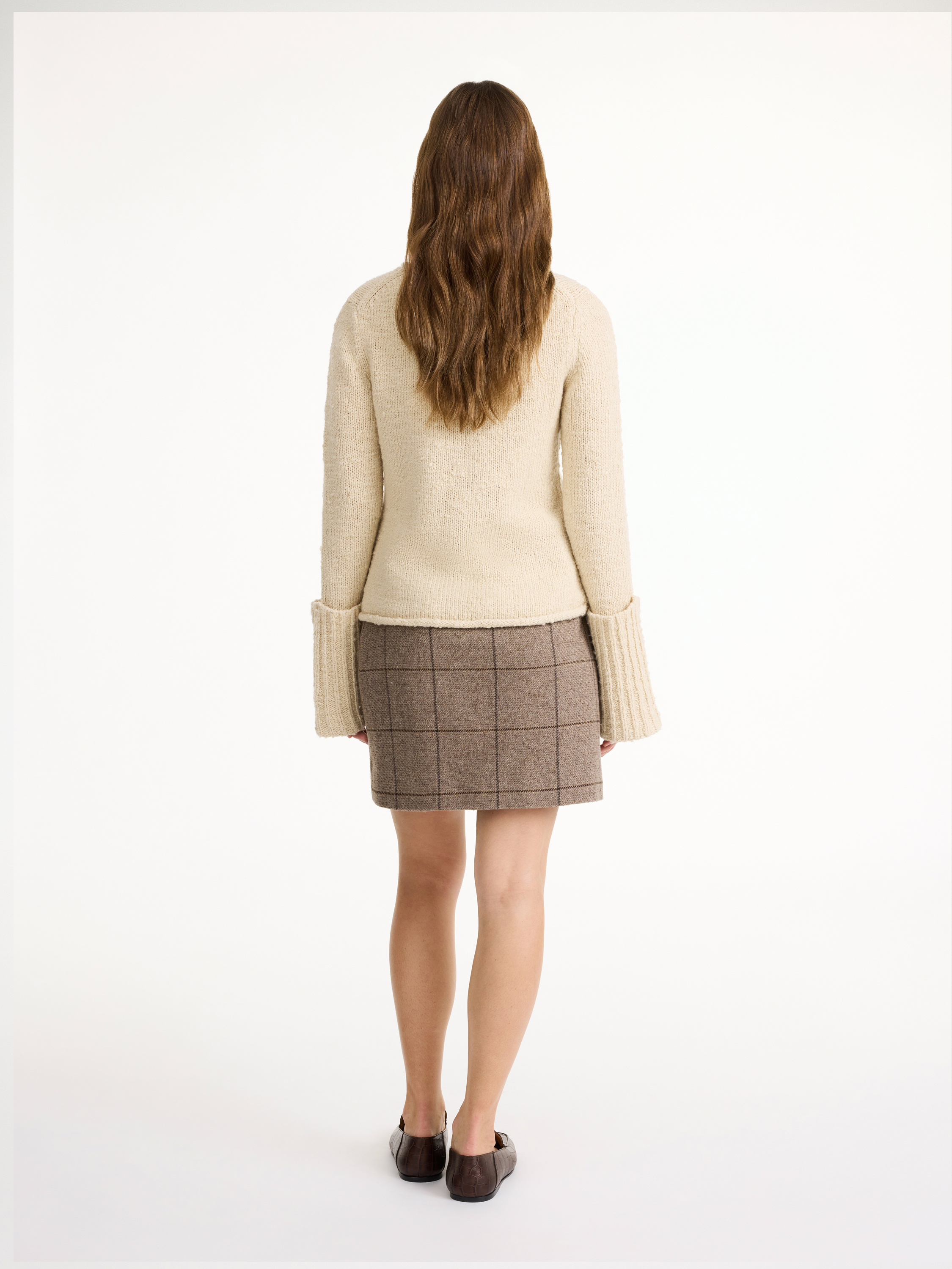 By Malene Birger Vestlinge Mini Skirt In Autumn Check