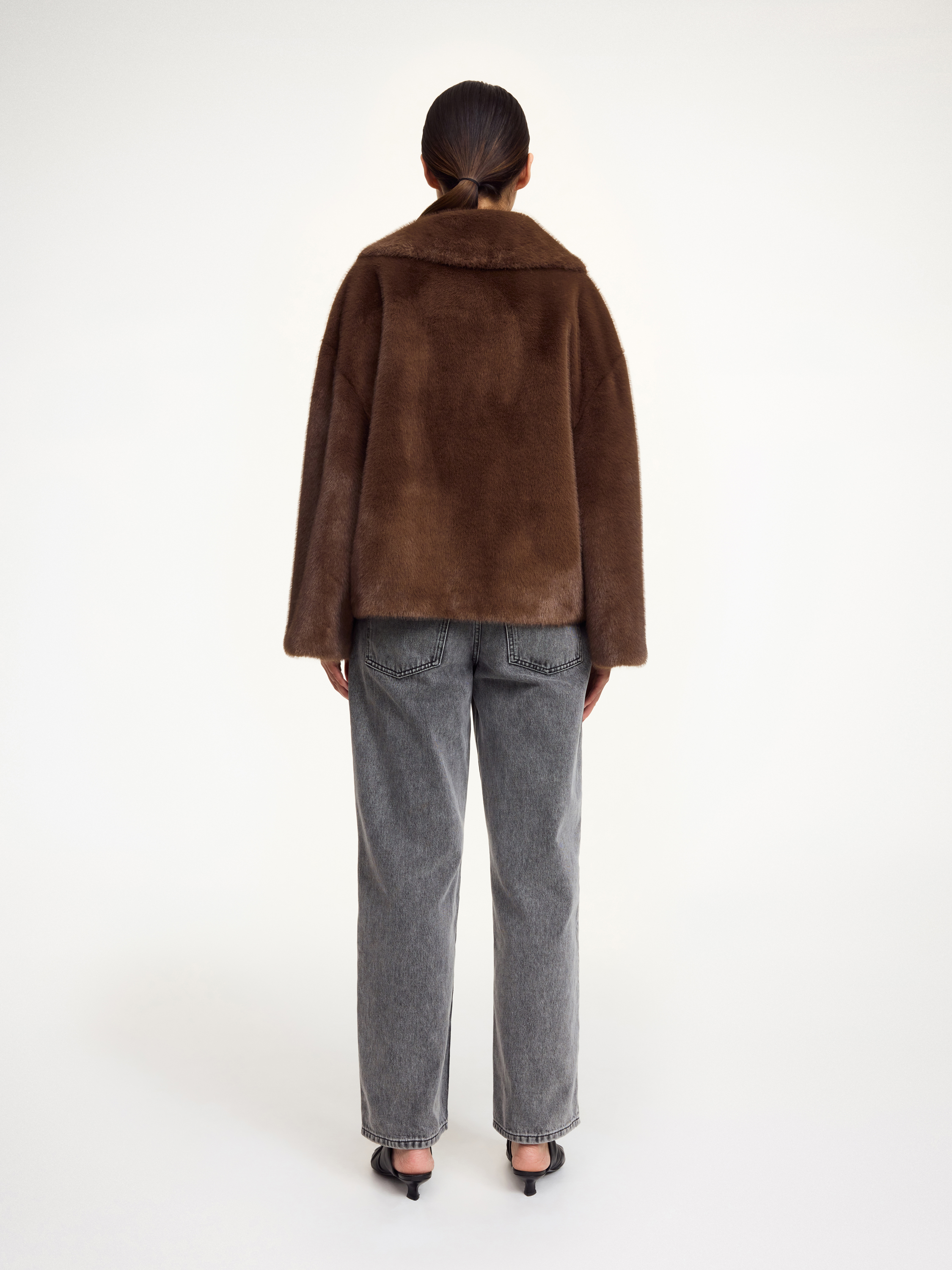 Jacquie Faux Fur Jacket