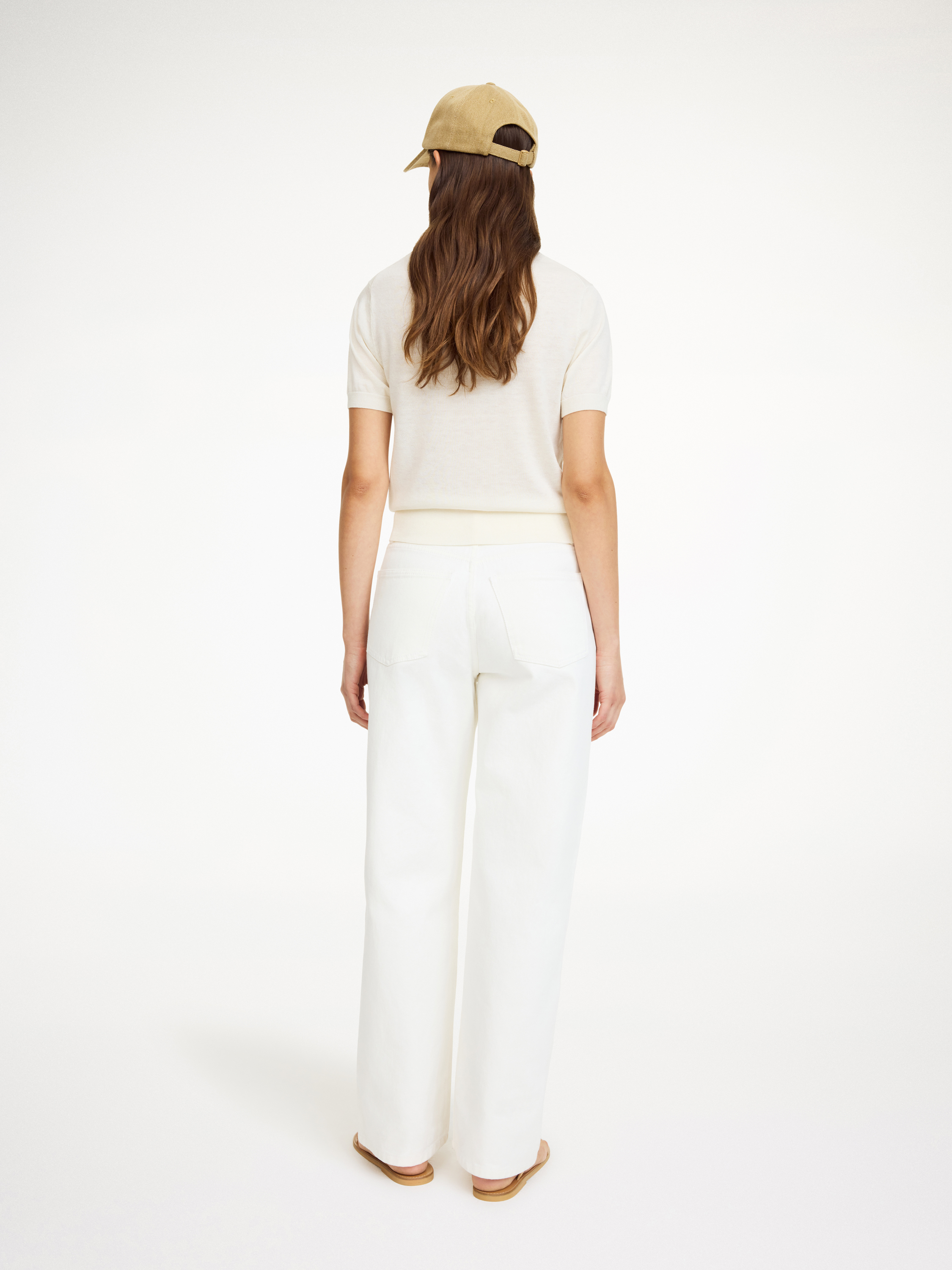 By Malene Birger Tala Sweater In Soft White