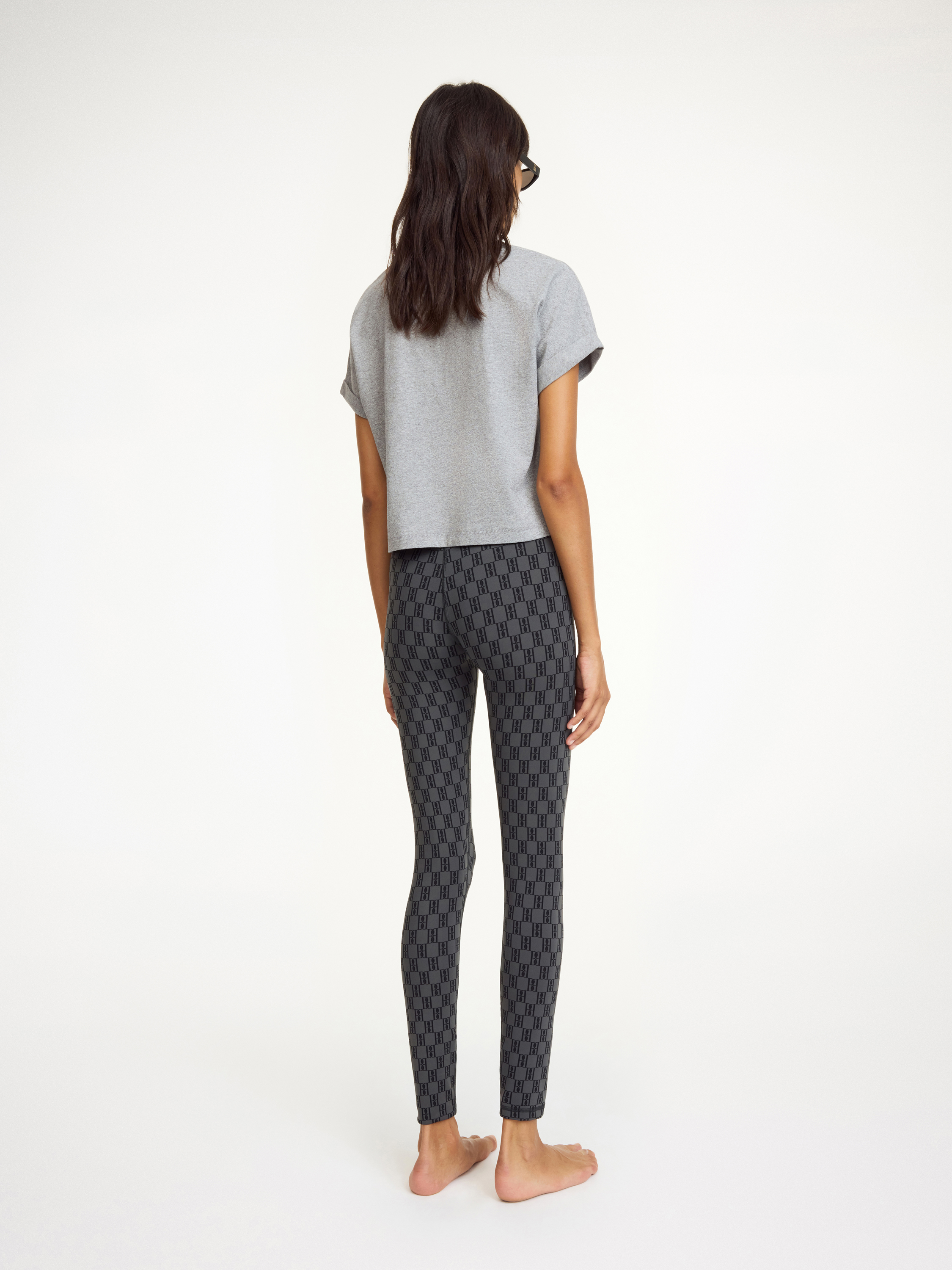 By Malene Birger Hedalia Organic Cotton T-shirt In Grey Melange