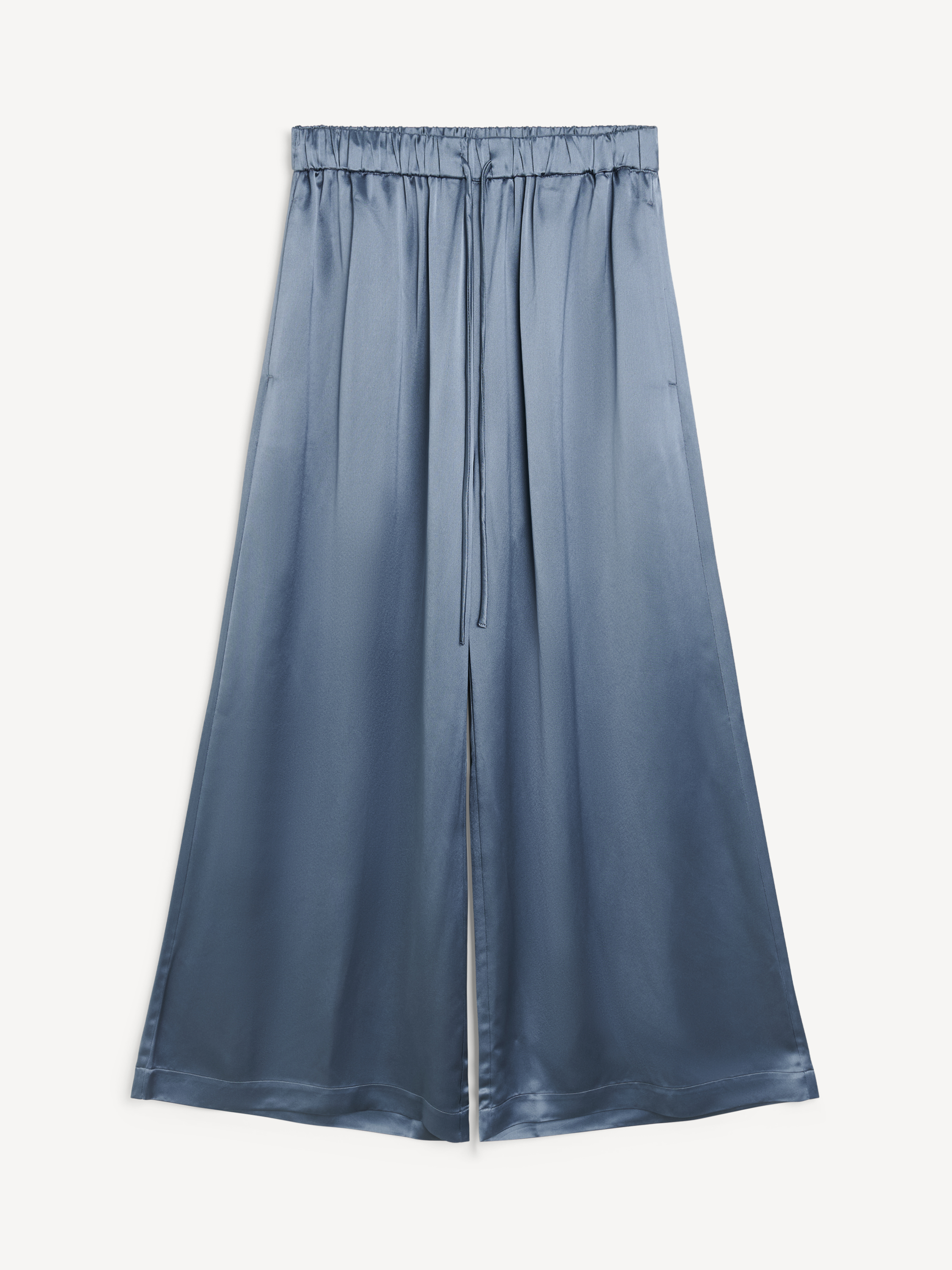 Shop By Malene Birger Clorella Wide-leg Trousers In Grisaille