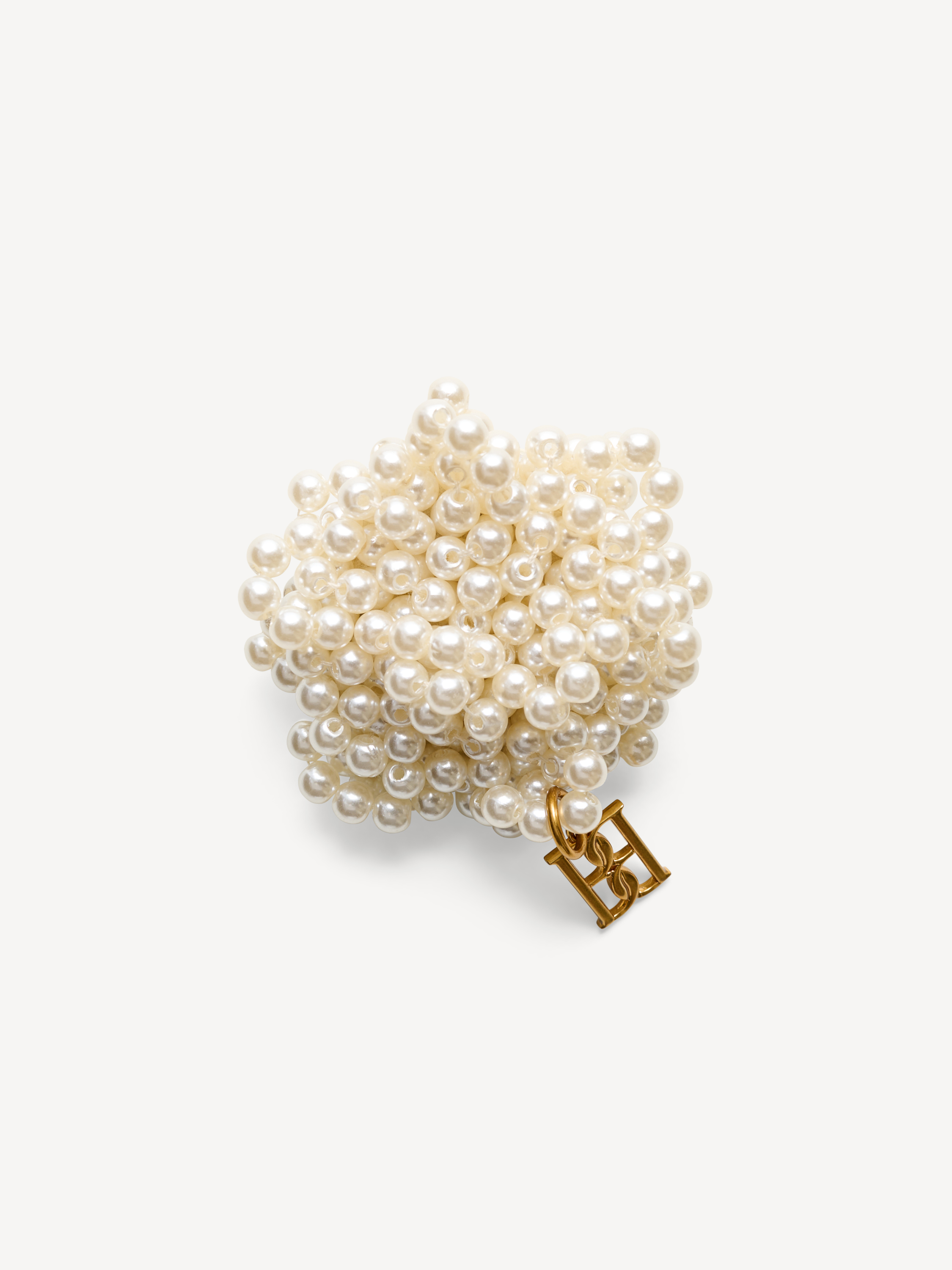 By Malene Birger Helea Brooch In White
