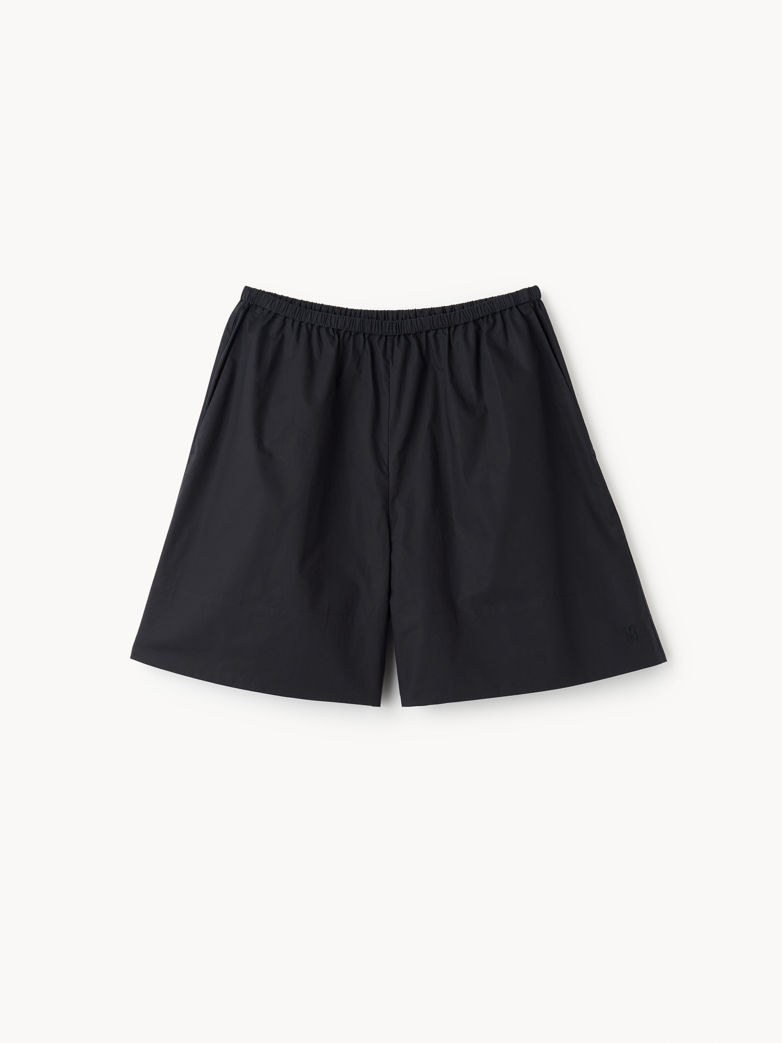 By Malene Birger Women's Black Siona Organic Cotton Shorts Size 38