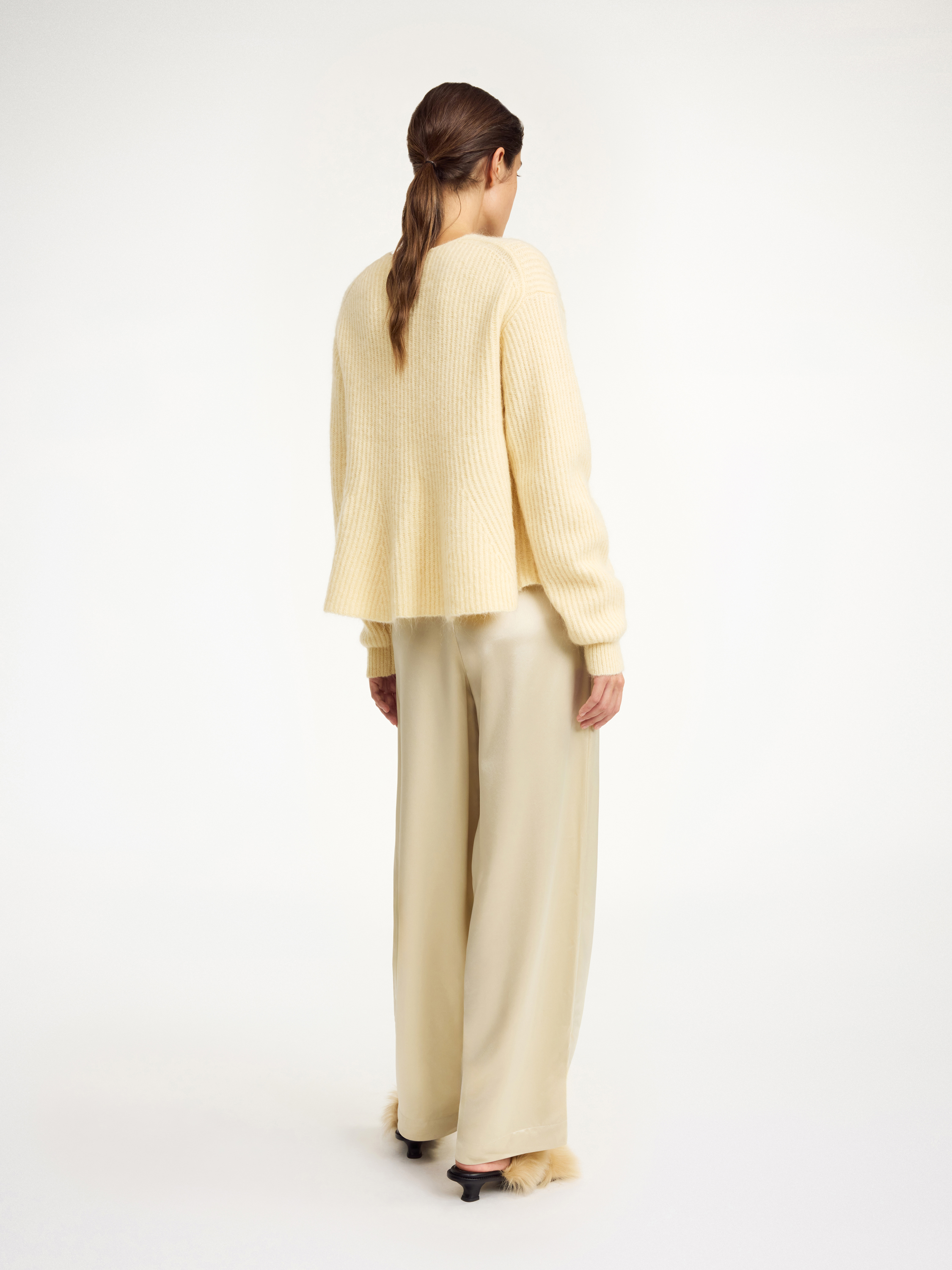 By Malene Birger Cova Sweater In Sea Mist