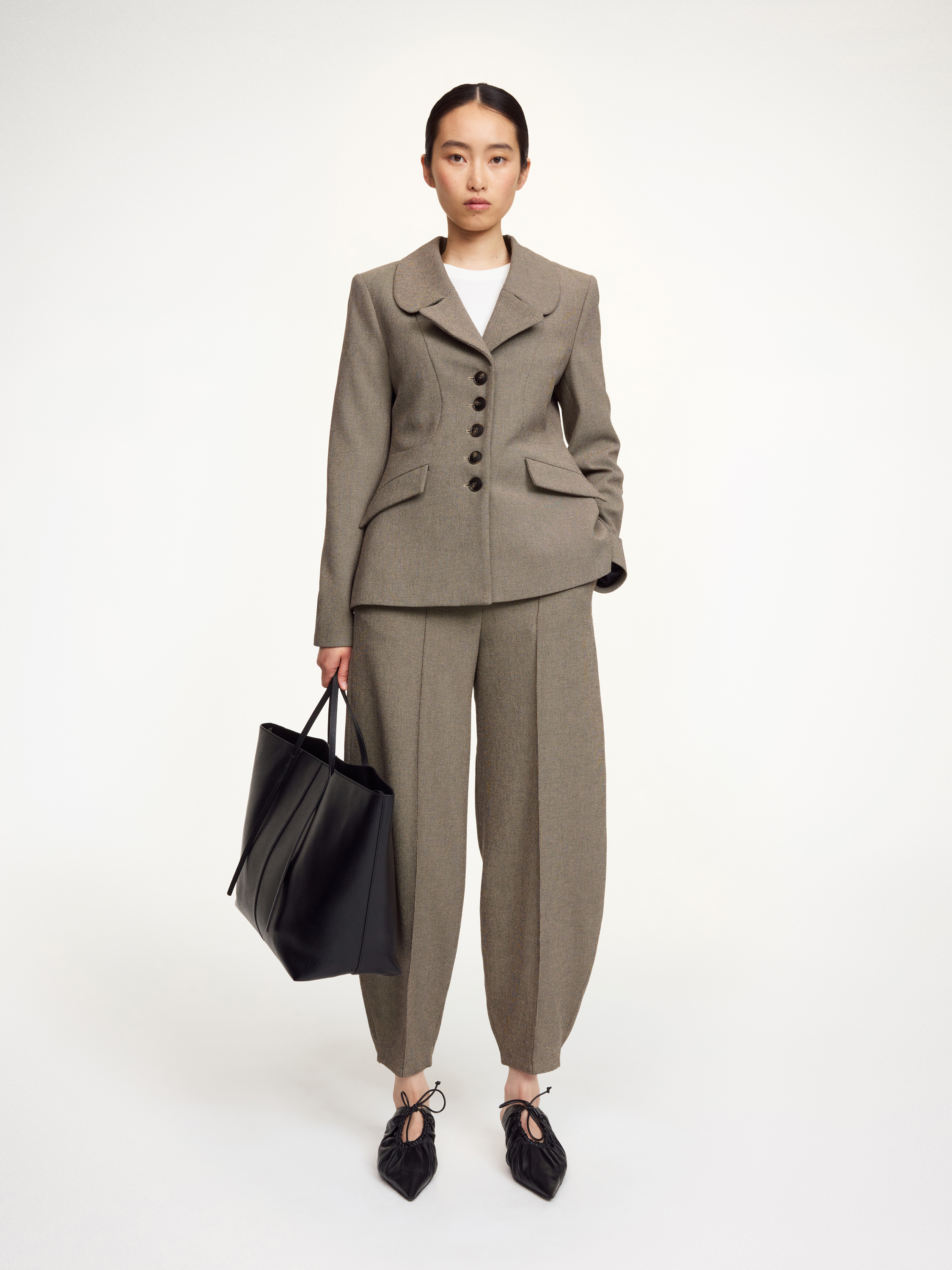 By Malene Birger Adrienna Double-breasted Blazer In Multi