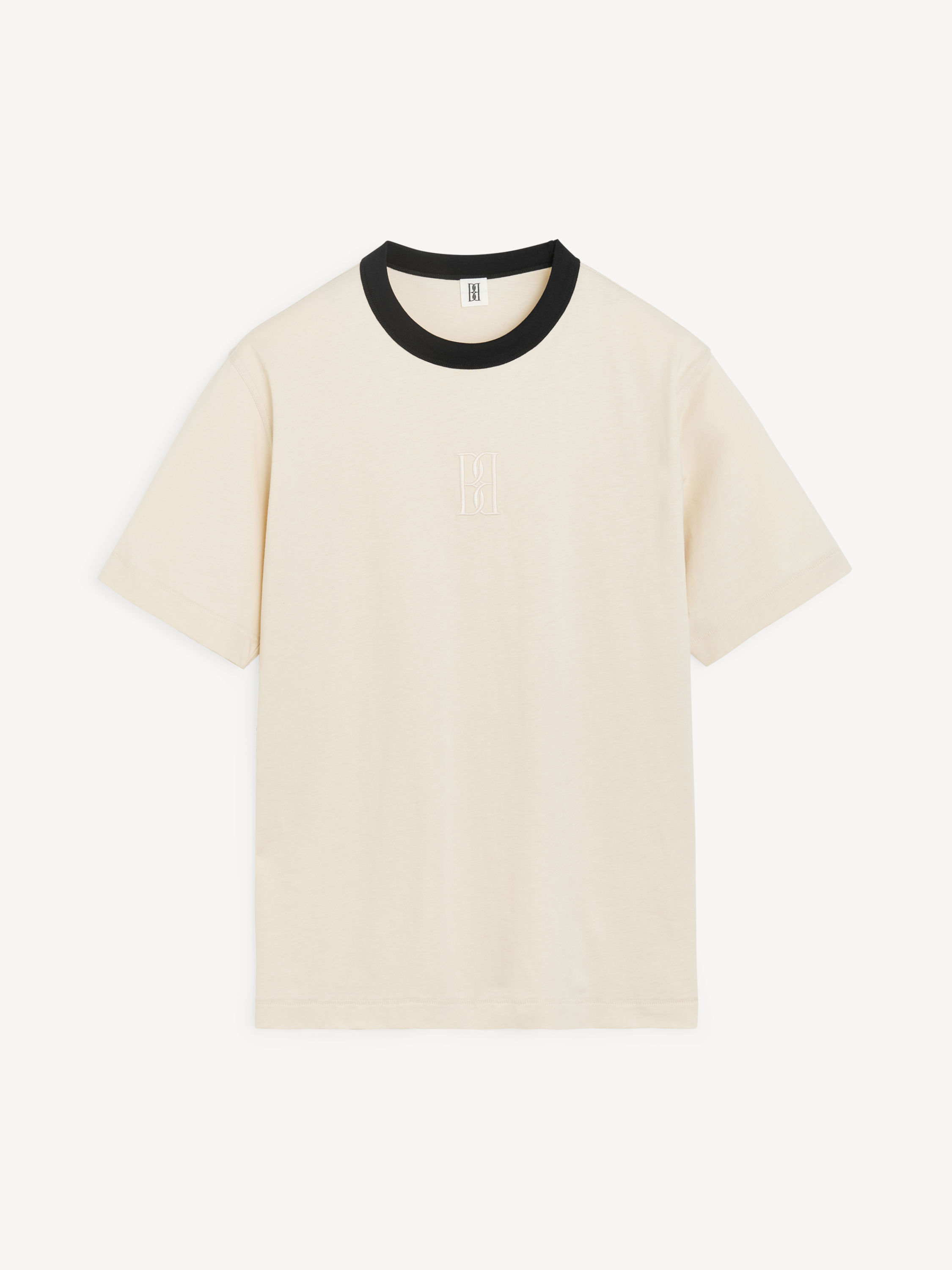 Shop By Malene Birger Fayeh Organic Cotton T-shirt In Oyster Gray