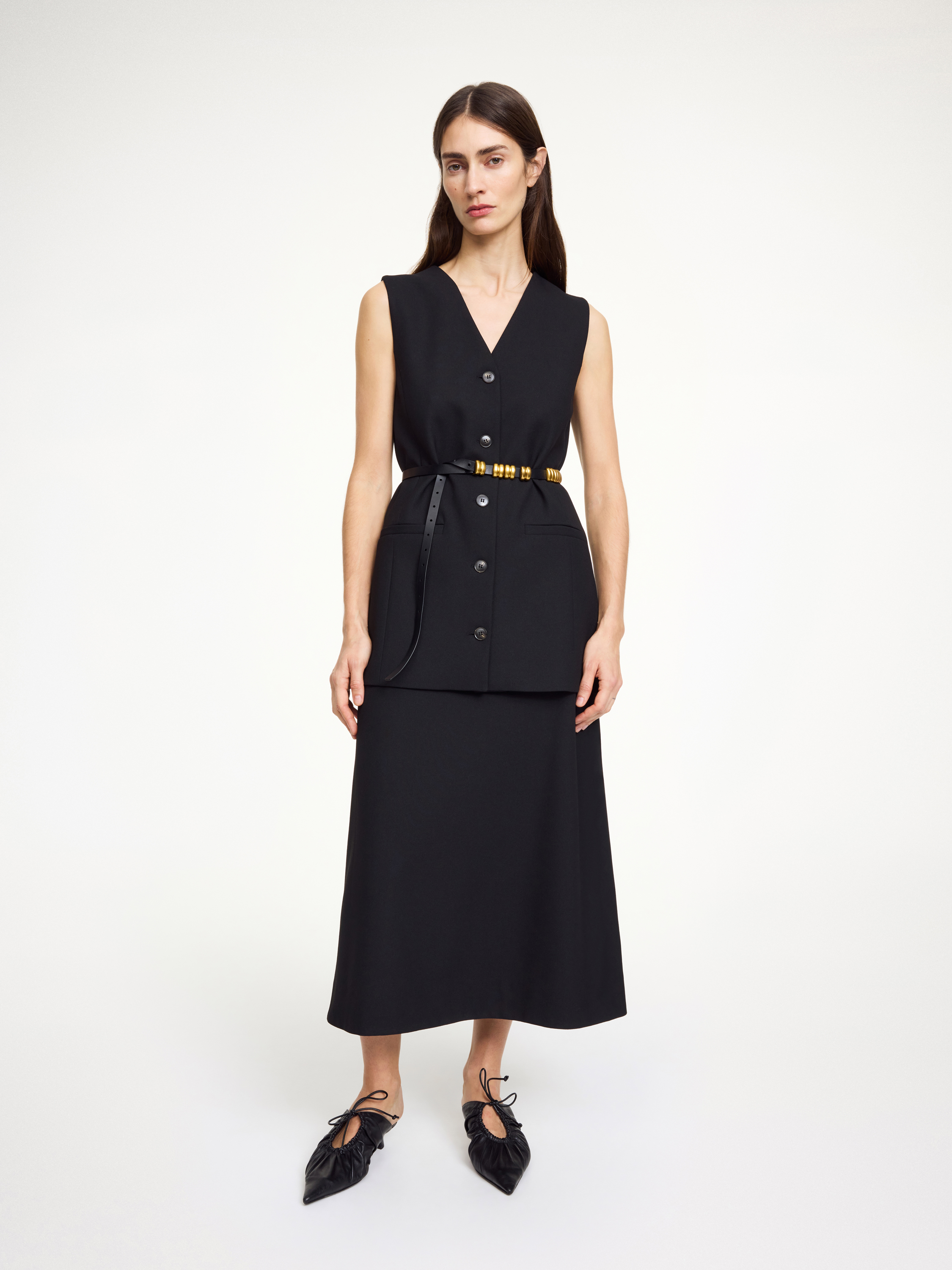 By Malene Birger Angello Maxi Skirt In Black