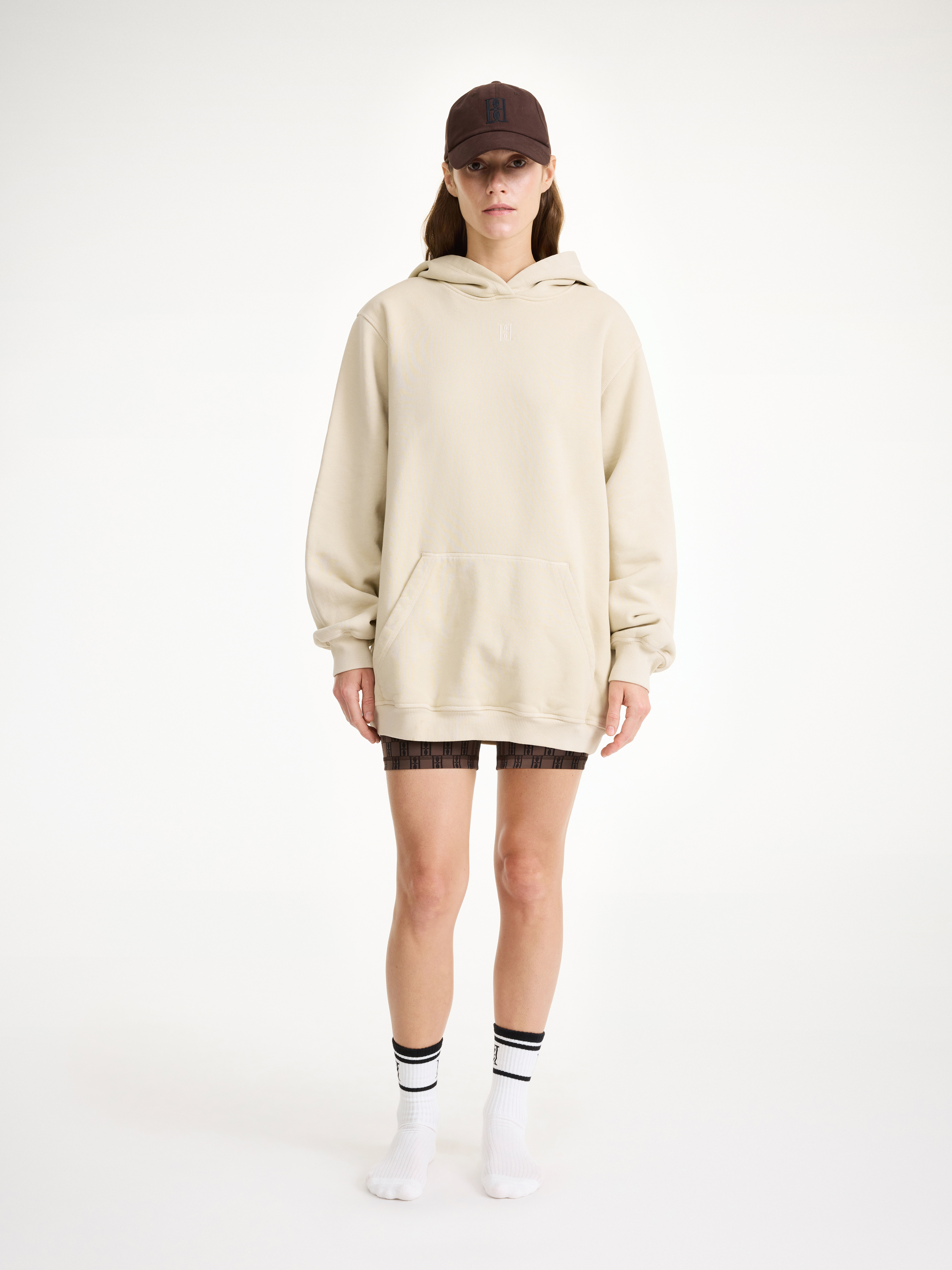By Malene Birger Felipa Organic Cotton Hoodie In Oyster Gray