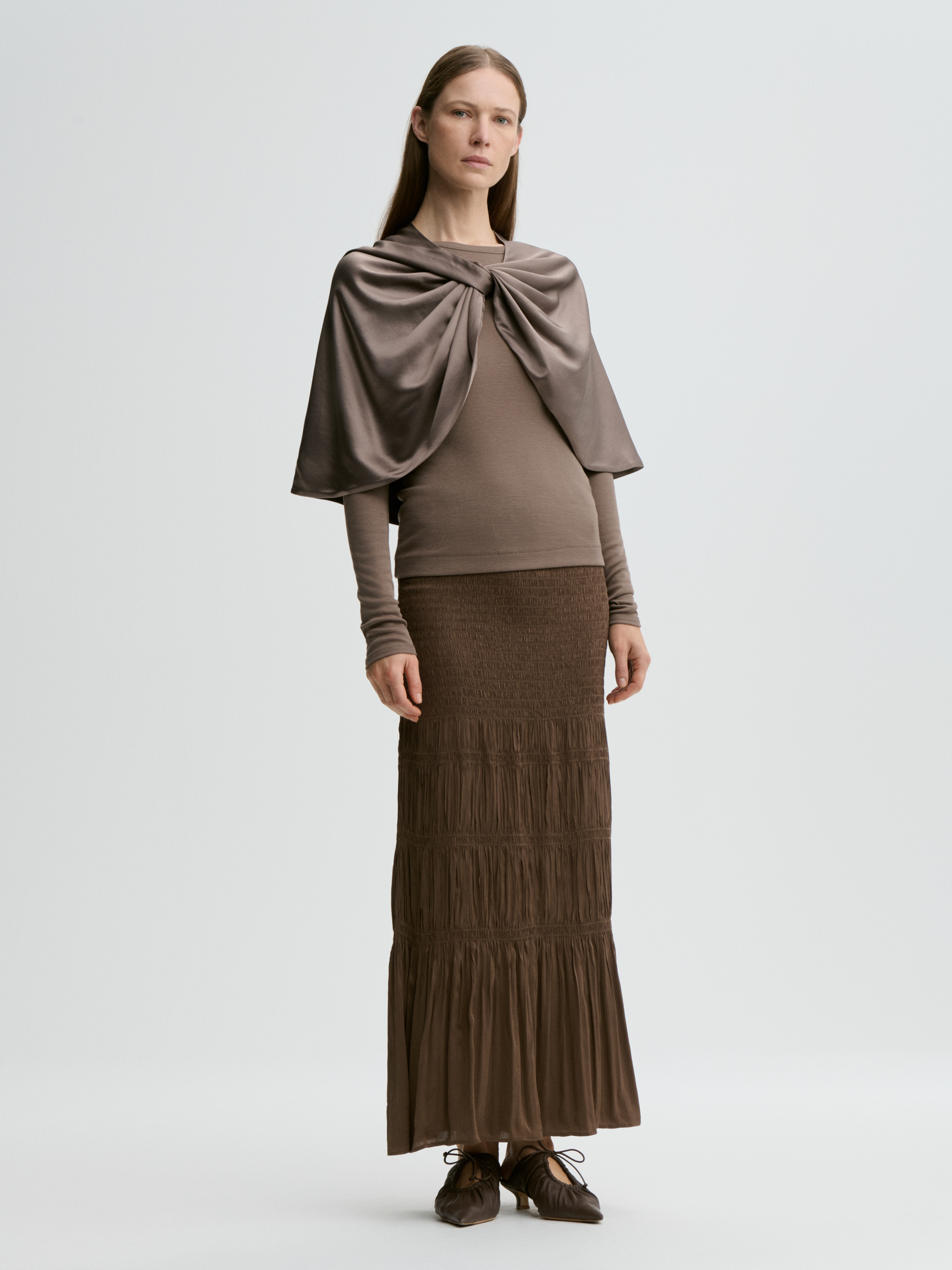 By Malene Birger Pinlos Cape In Brown
