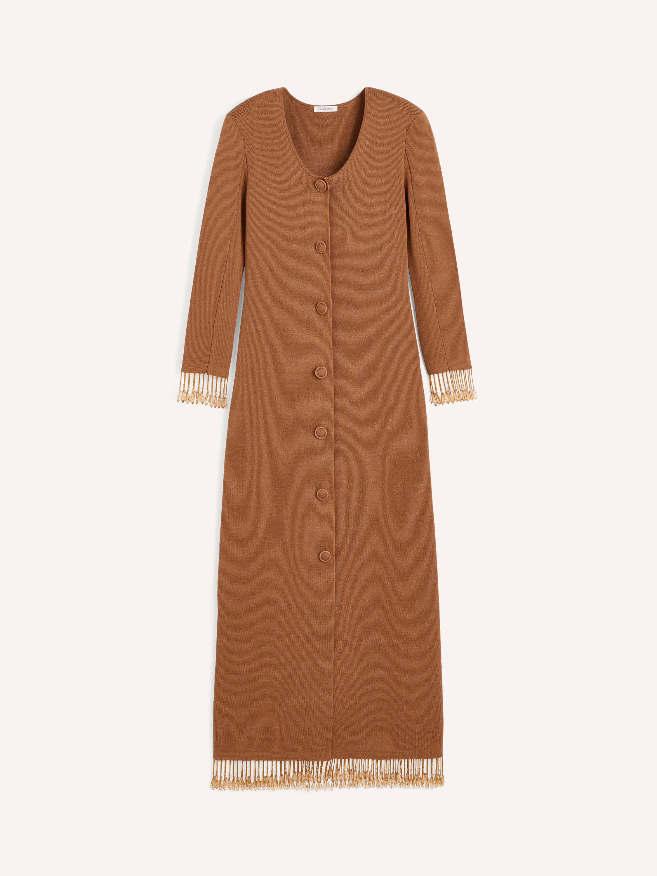 By Malene Birger Women's Latte Brown Serafina Maxi Dress Extra Small