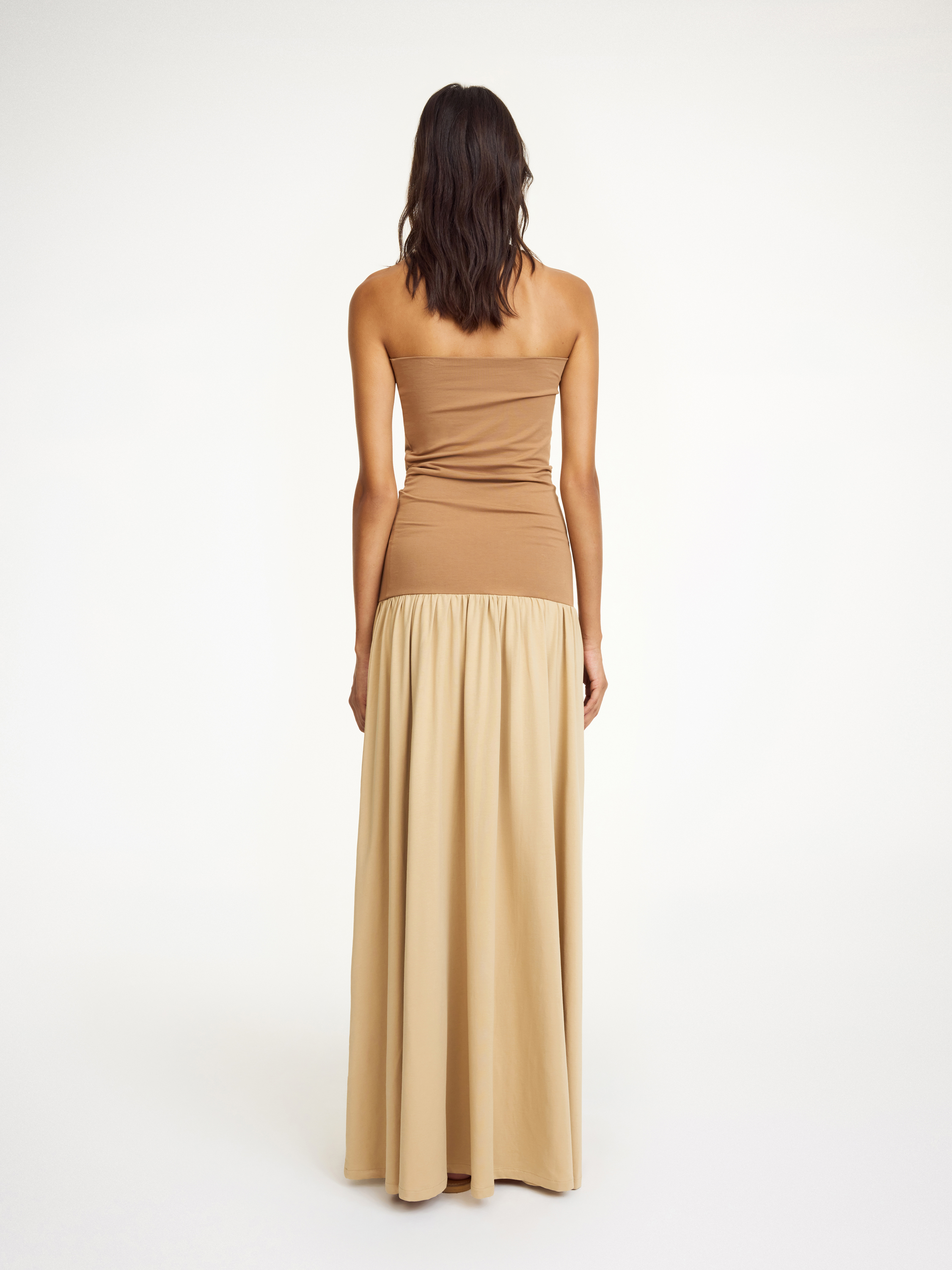 Shop By Malene Birger Marciella Maxi Dress In Cornstalk