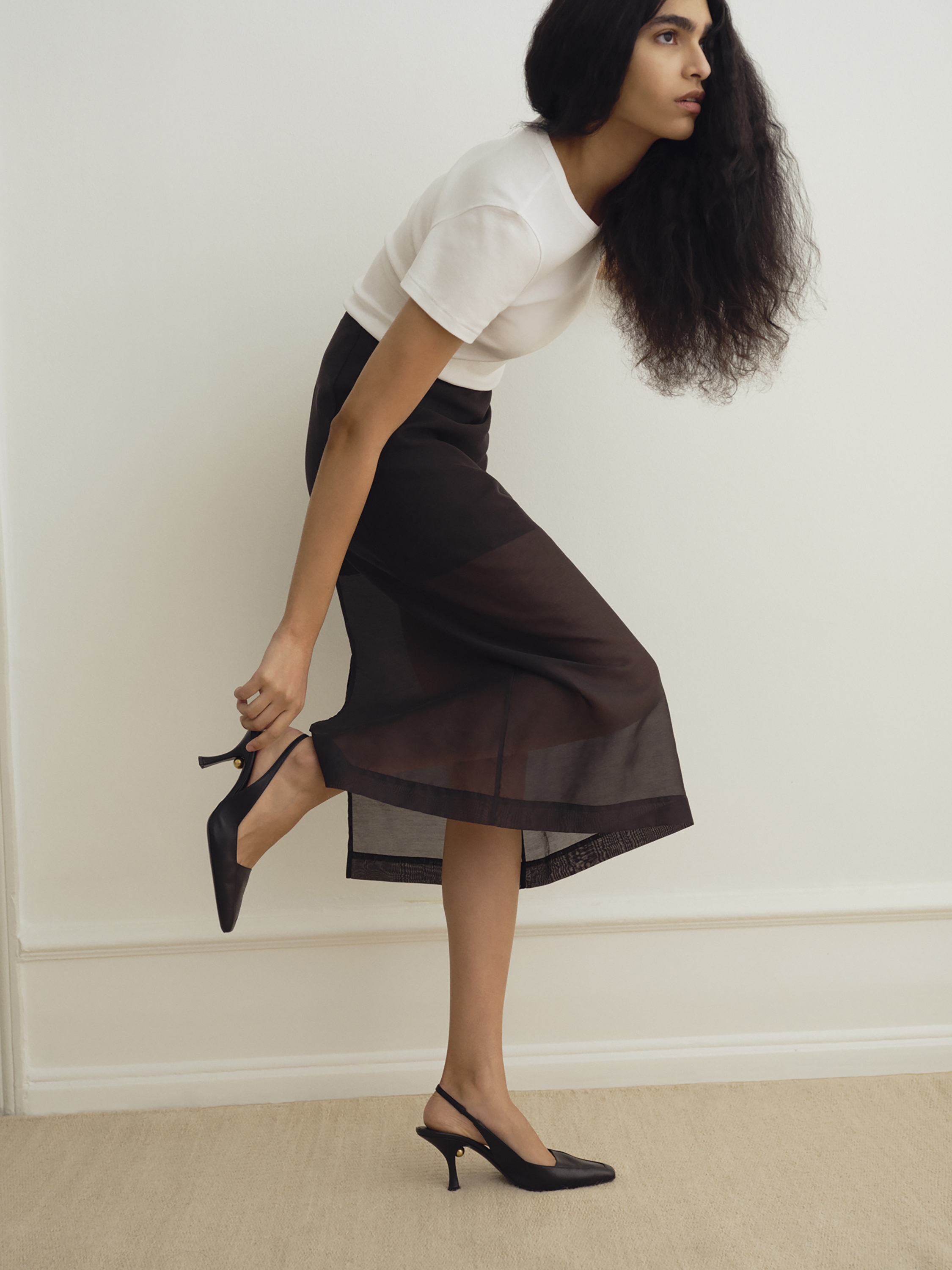 Esta Silk Organza Skirt