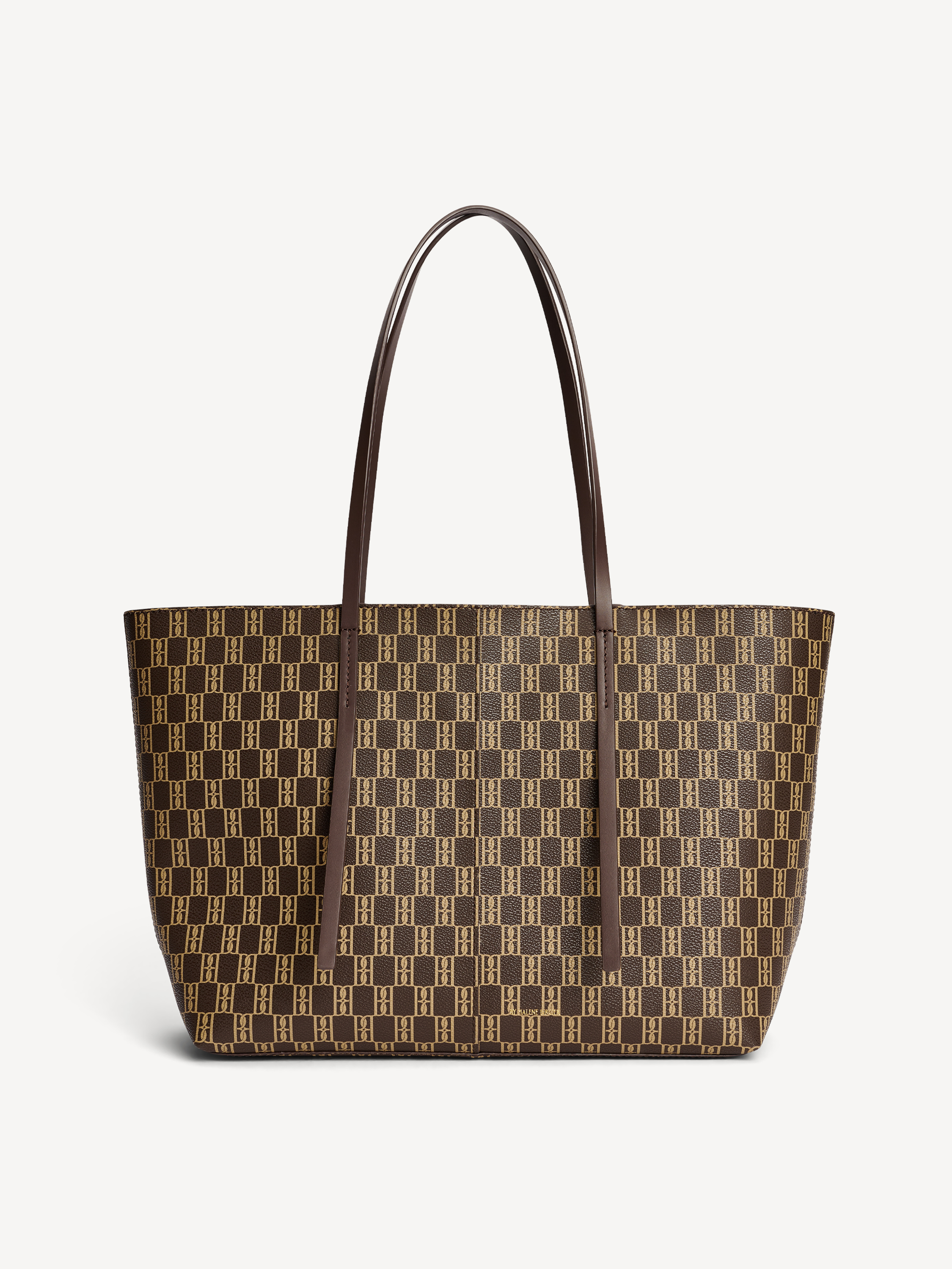 By Malene Birger Women's Shale Abigail Monogram Tote Bag