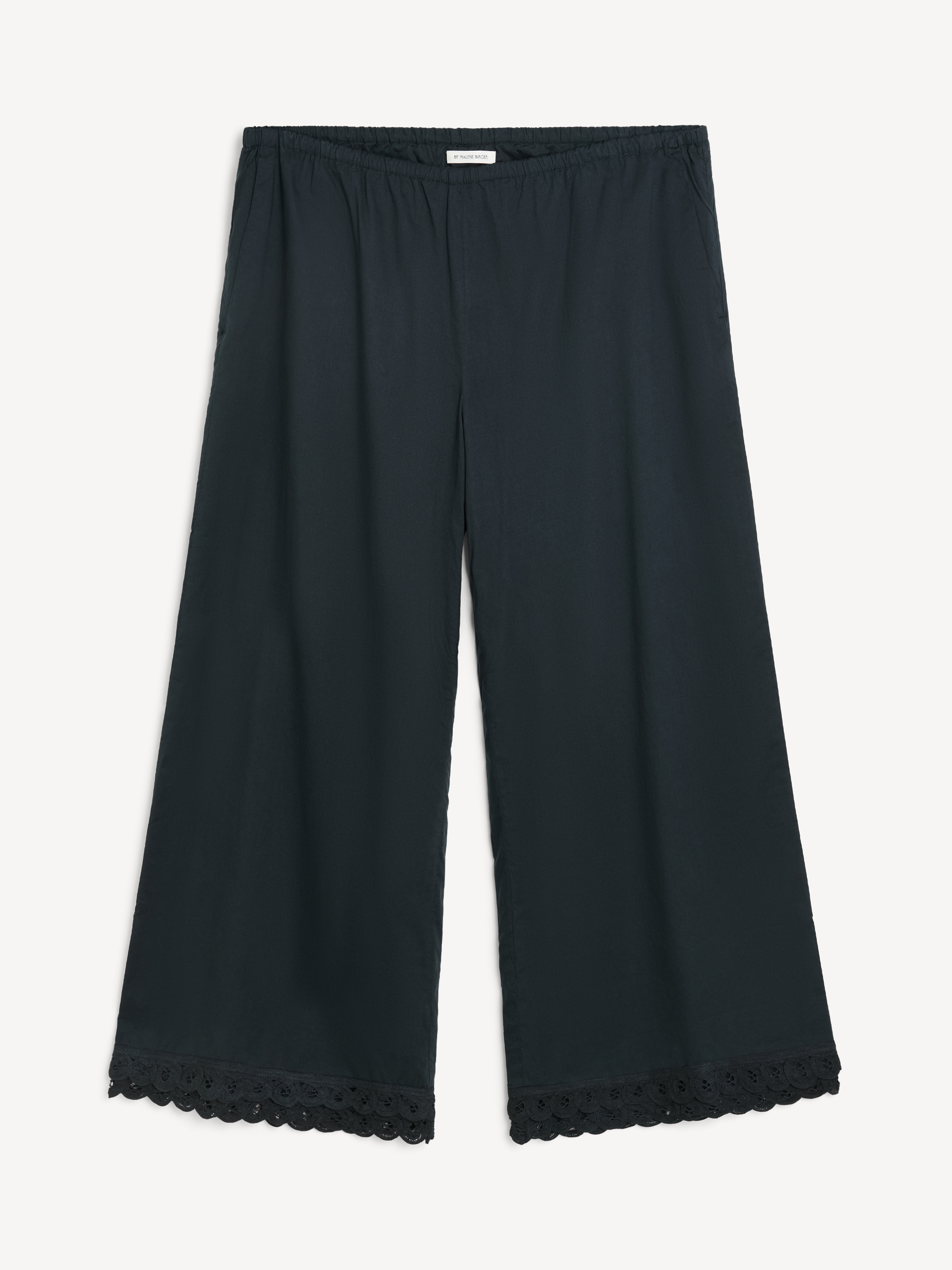 By Malene Birger Luisa Organic Cotton Trousers In Black