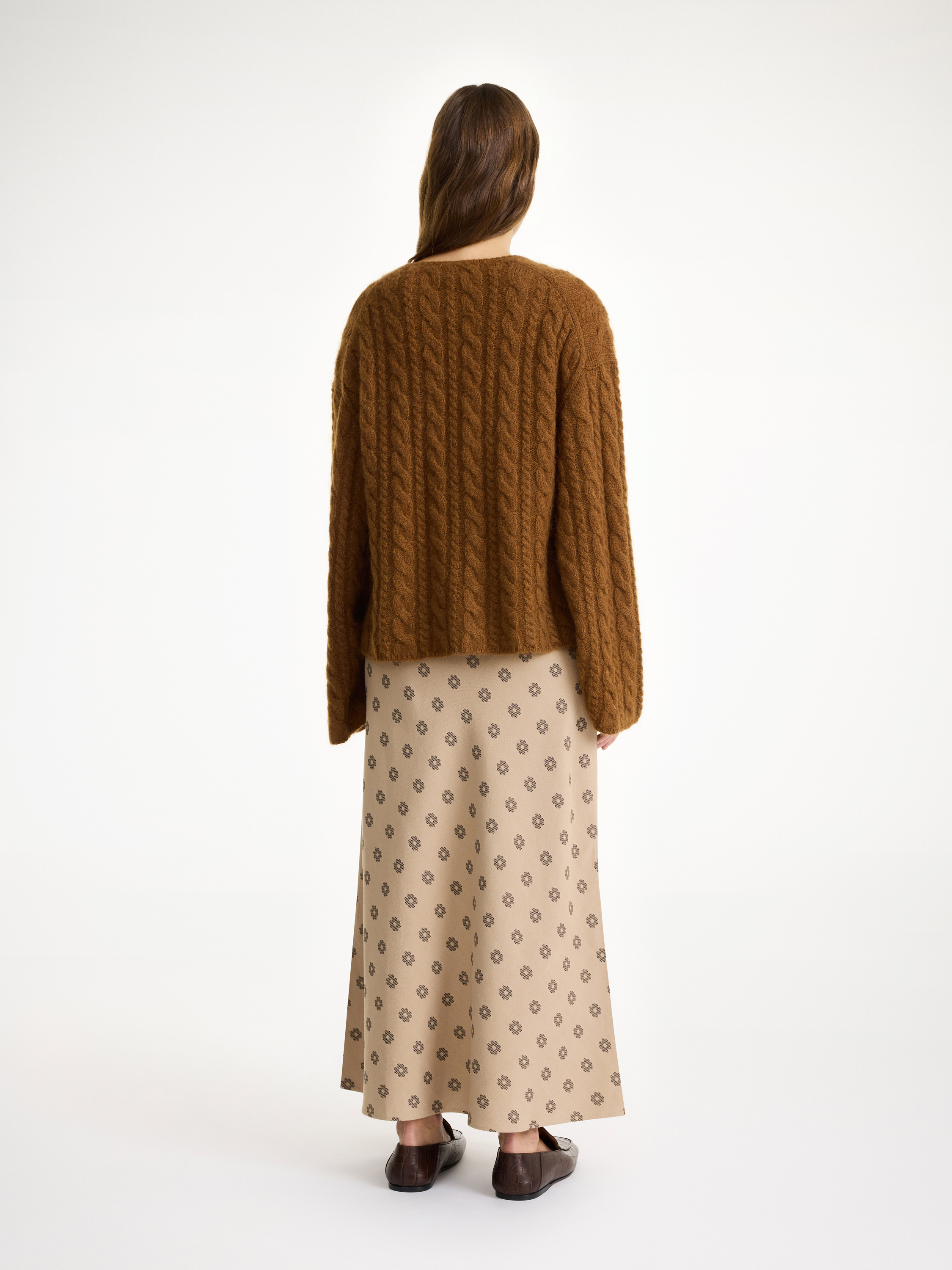 By Malene Birger Boshan Floral-print Maxi Skirt In Graphic Flower