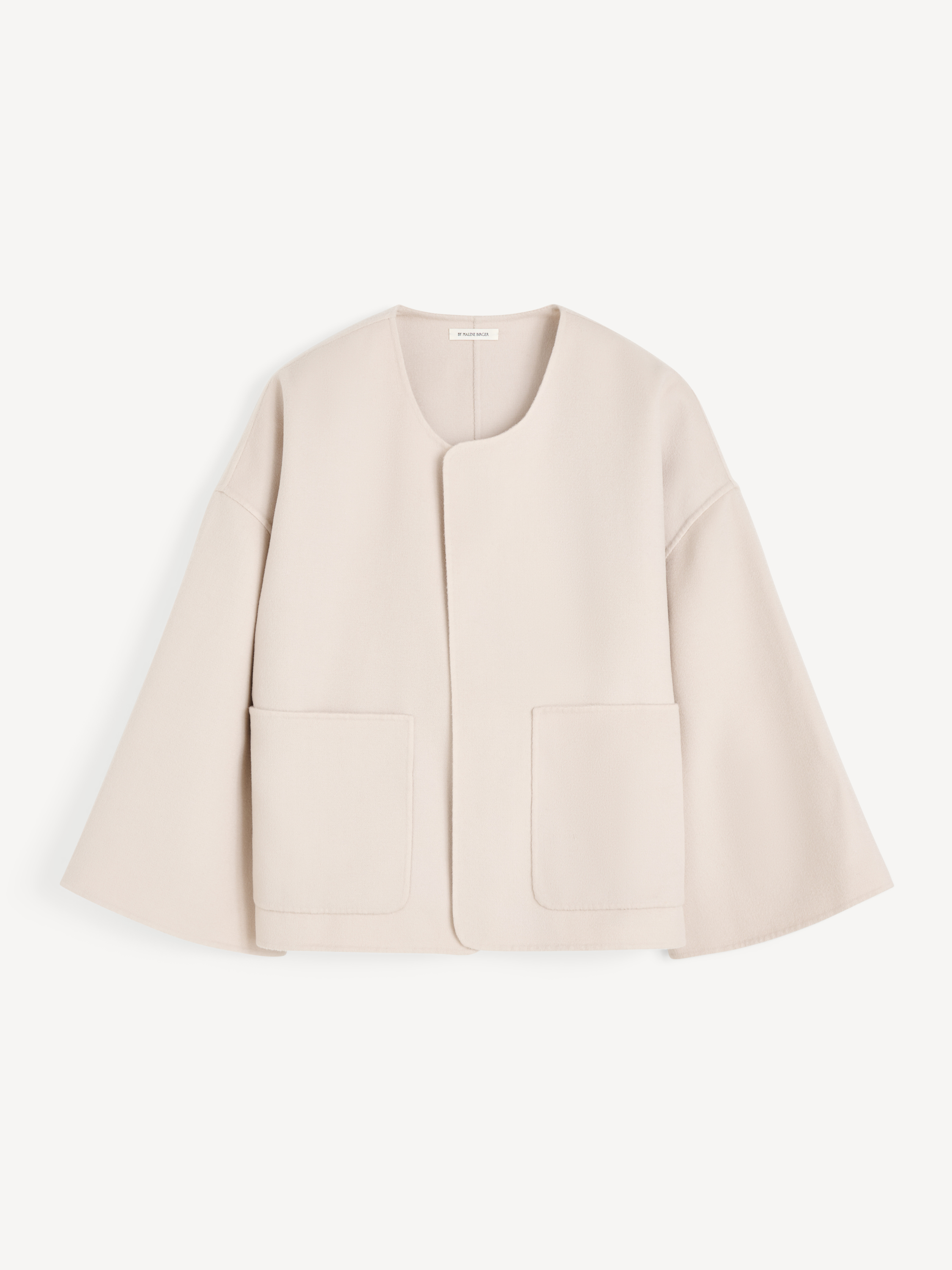 By Malene Birger Jacquie Wool Jacket In Neutral
