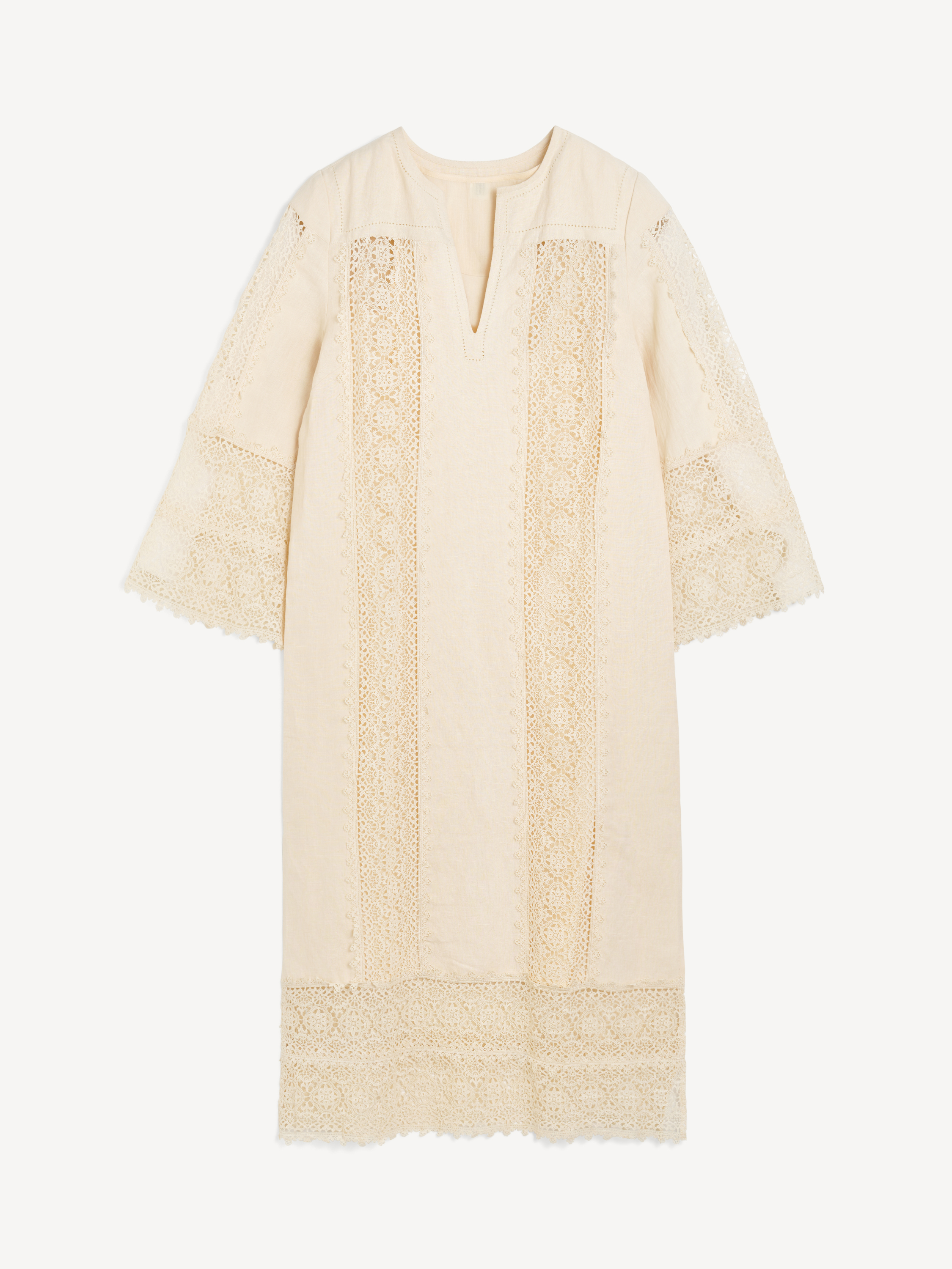 Shop By Malene Birger Delane Maxi Dress In Soft White