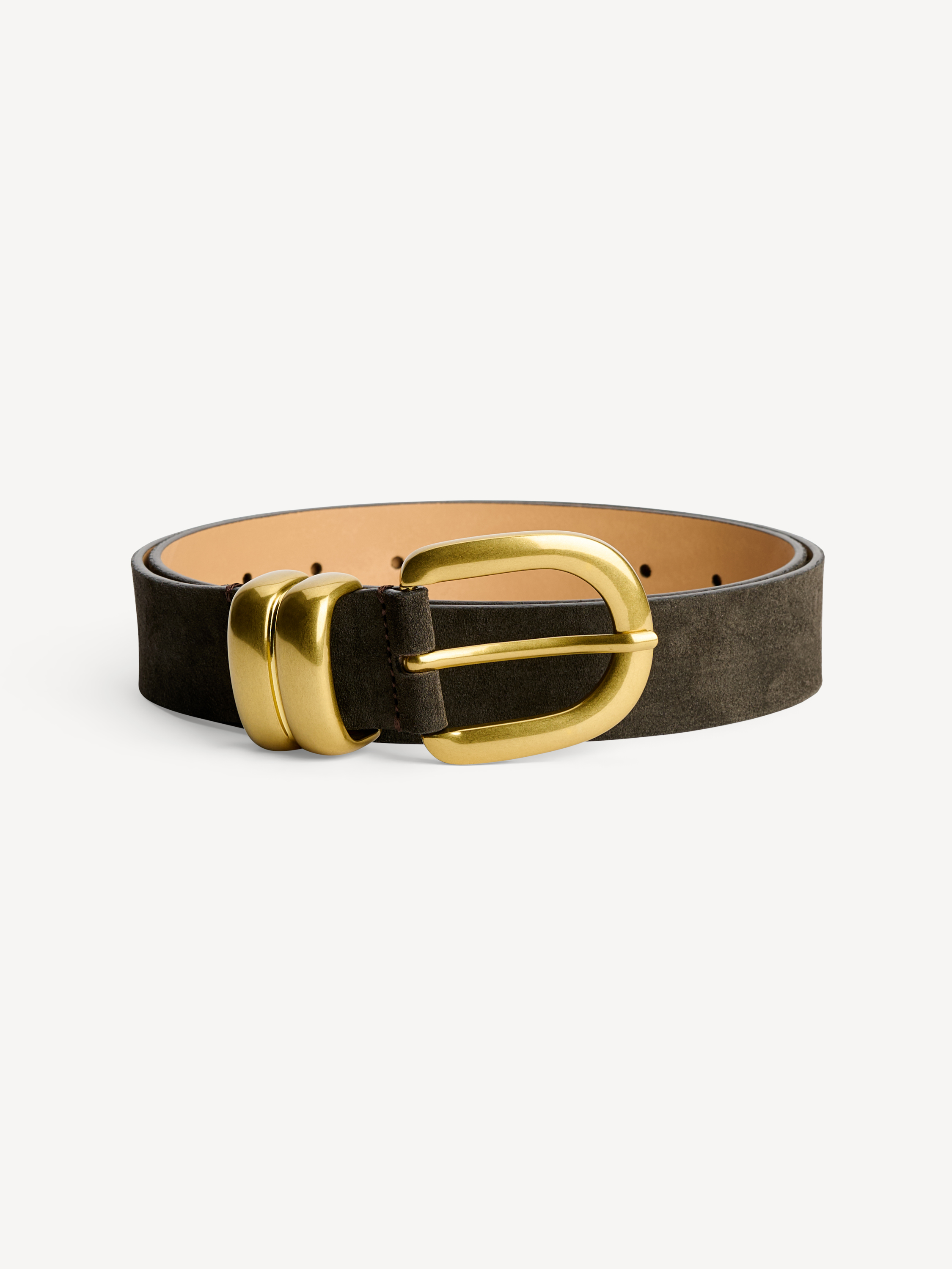 Zoira suede belt