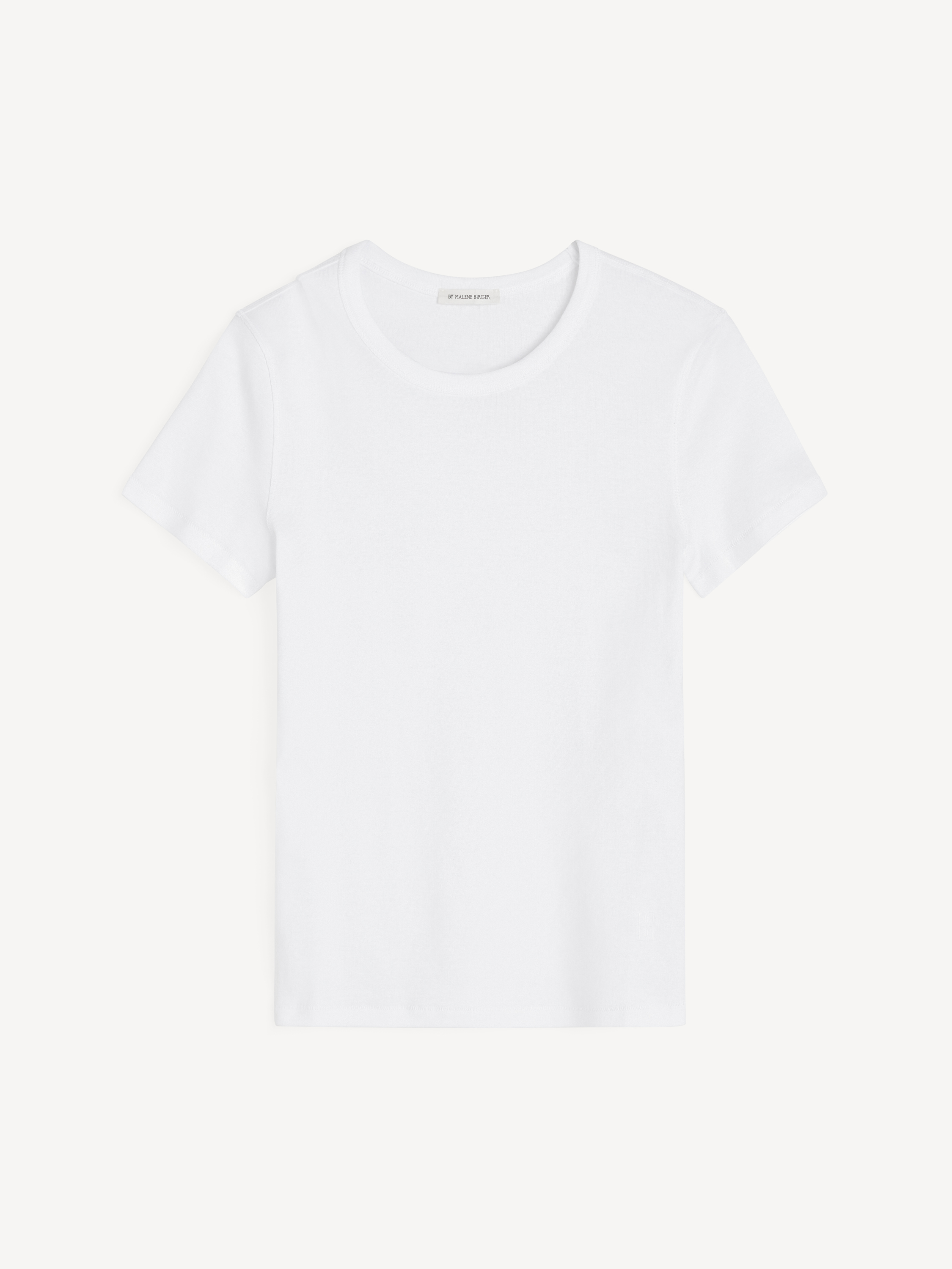 By Malene Birger Women's Soft White Alicia Organic Cotton T-Shirt Large