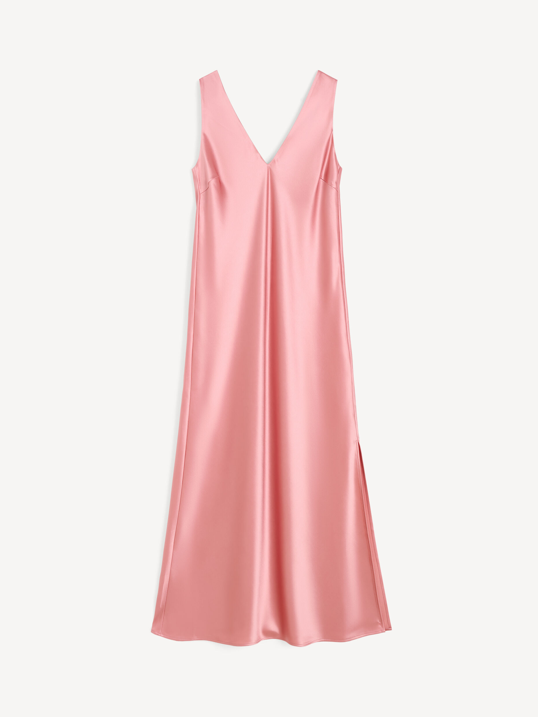 By Malene Birger Kvinders Pink Rose Levita Satin Maxikjole Størrelse 38