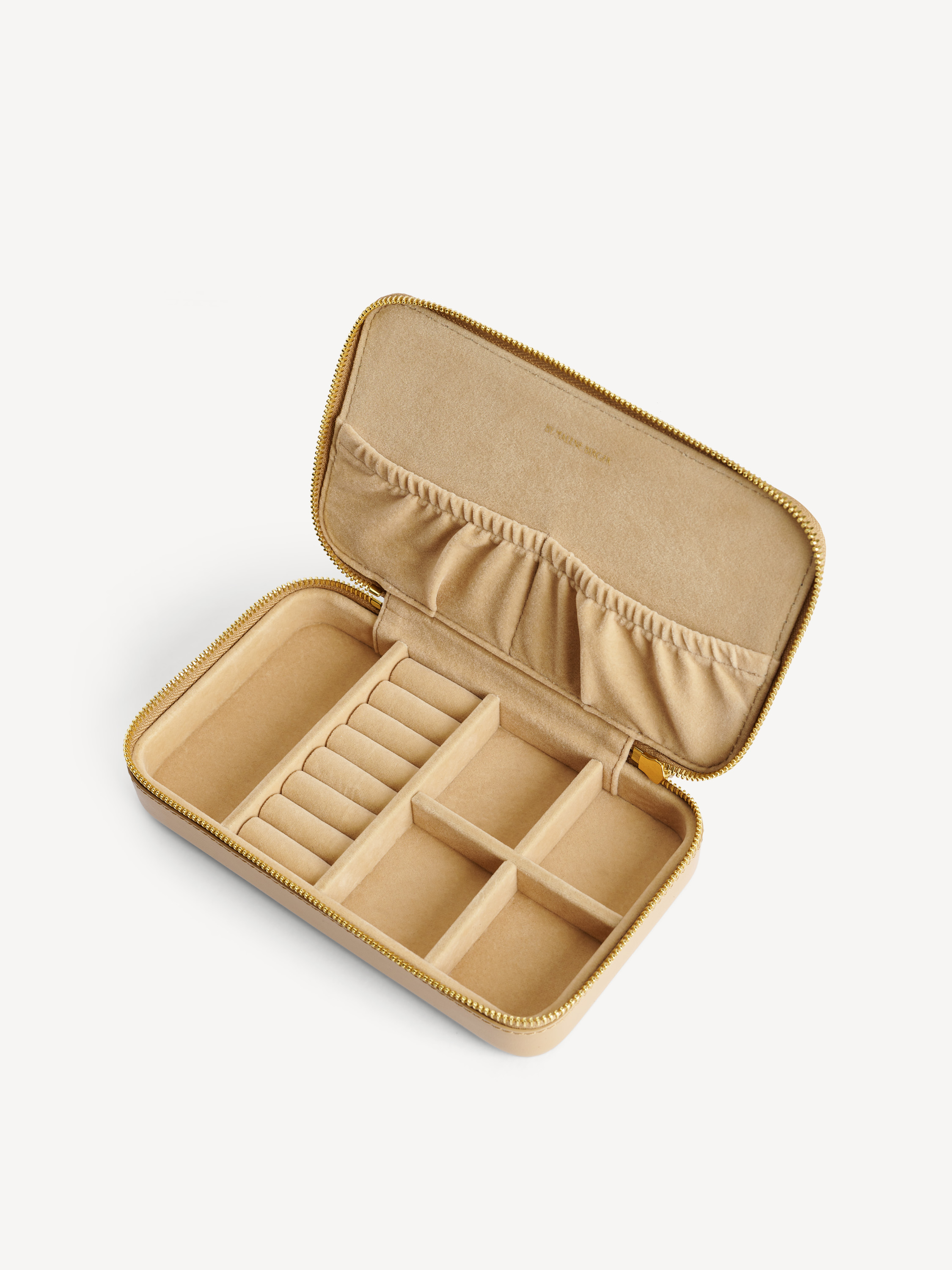By Malene Birger Aya Cher Jewellery Case In Sand