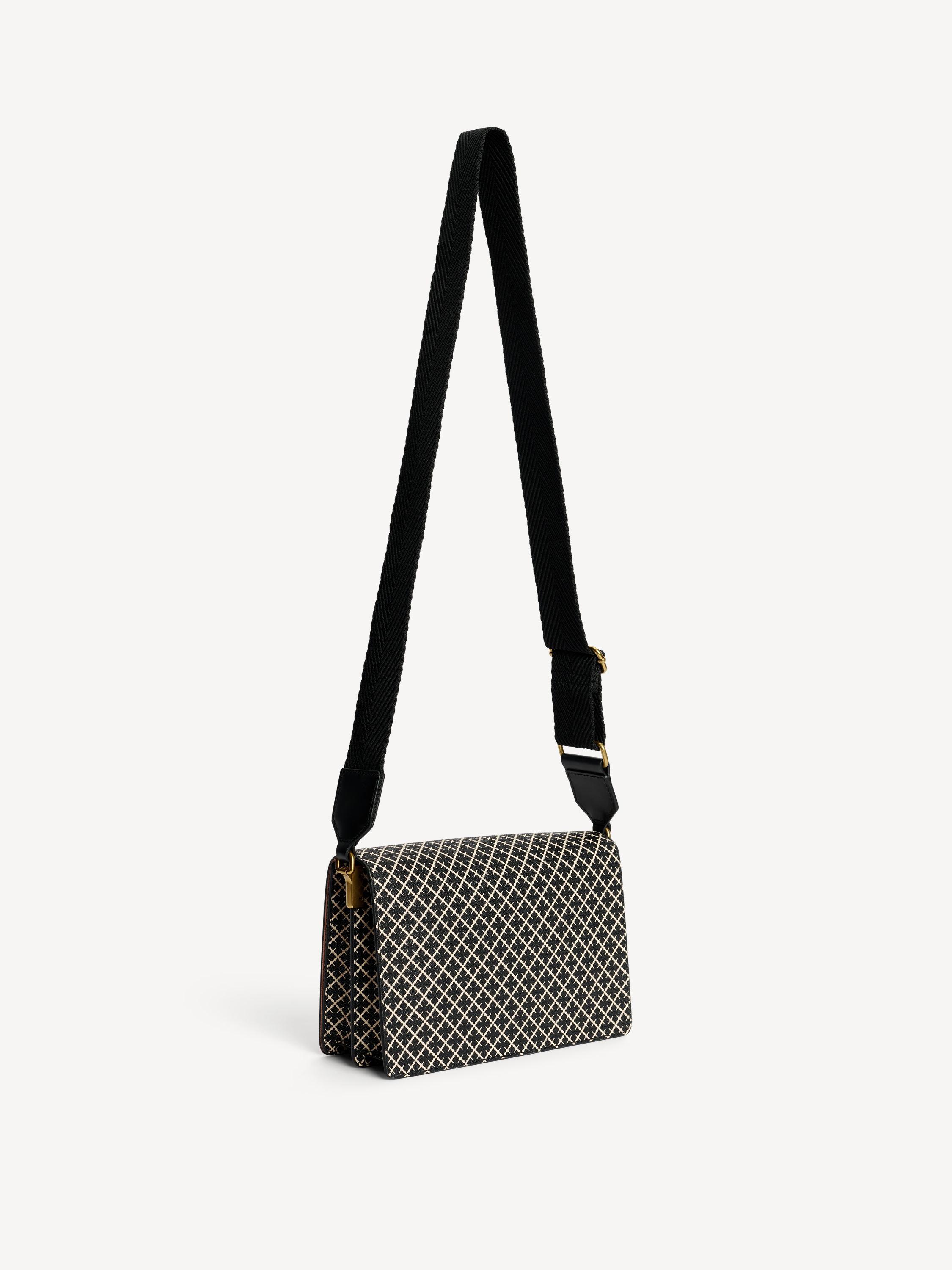 By Malene Birger Flip Shoulder Bag In Black