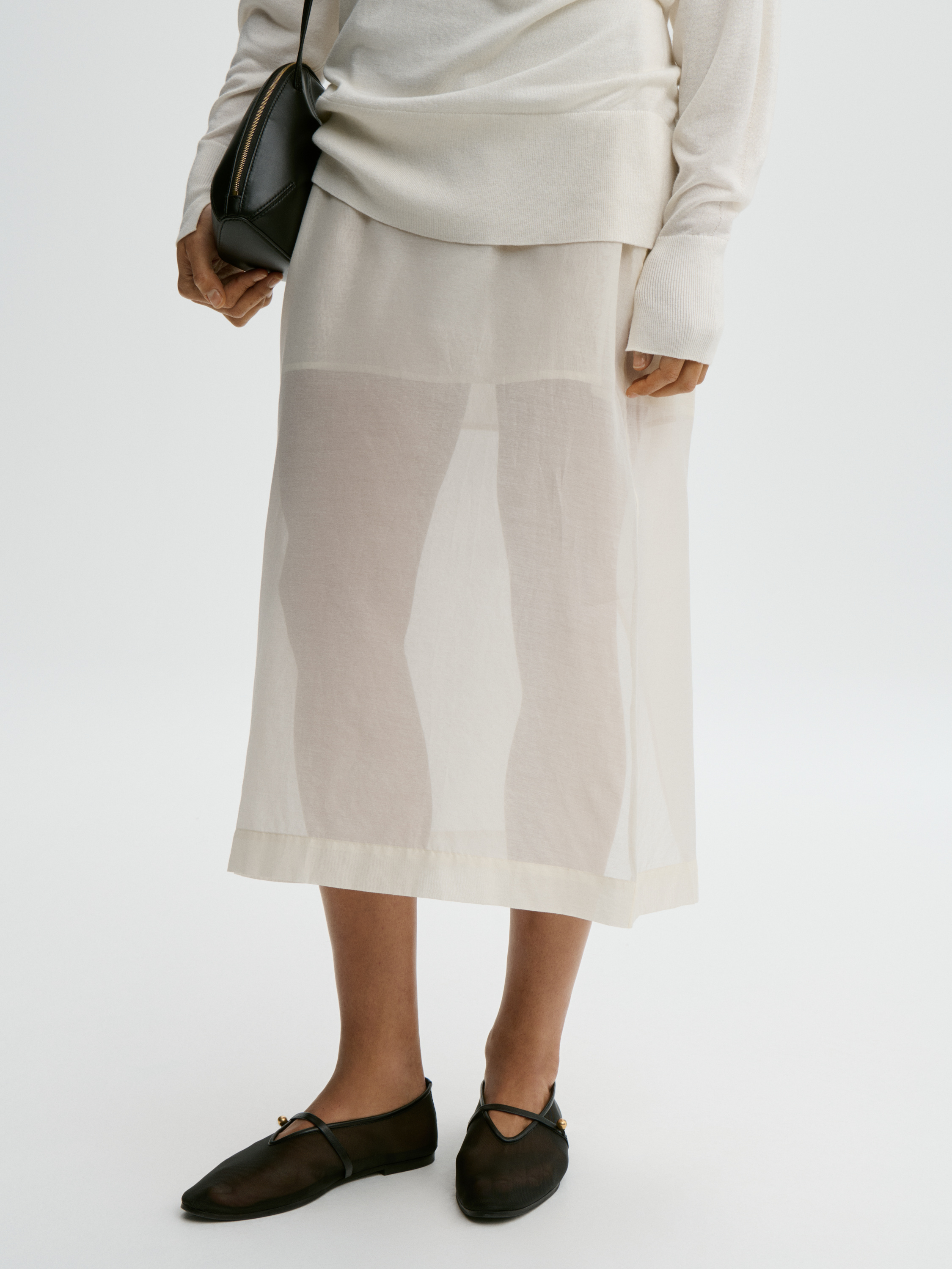 Esta Silk Organza Skirt