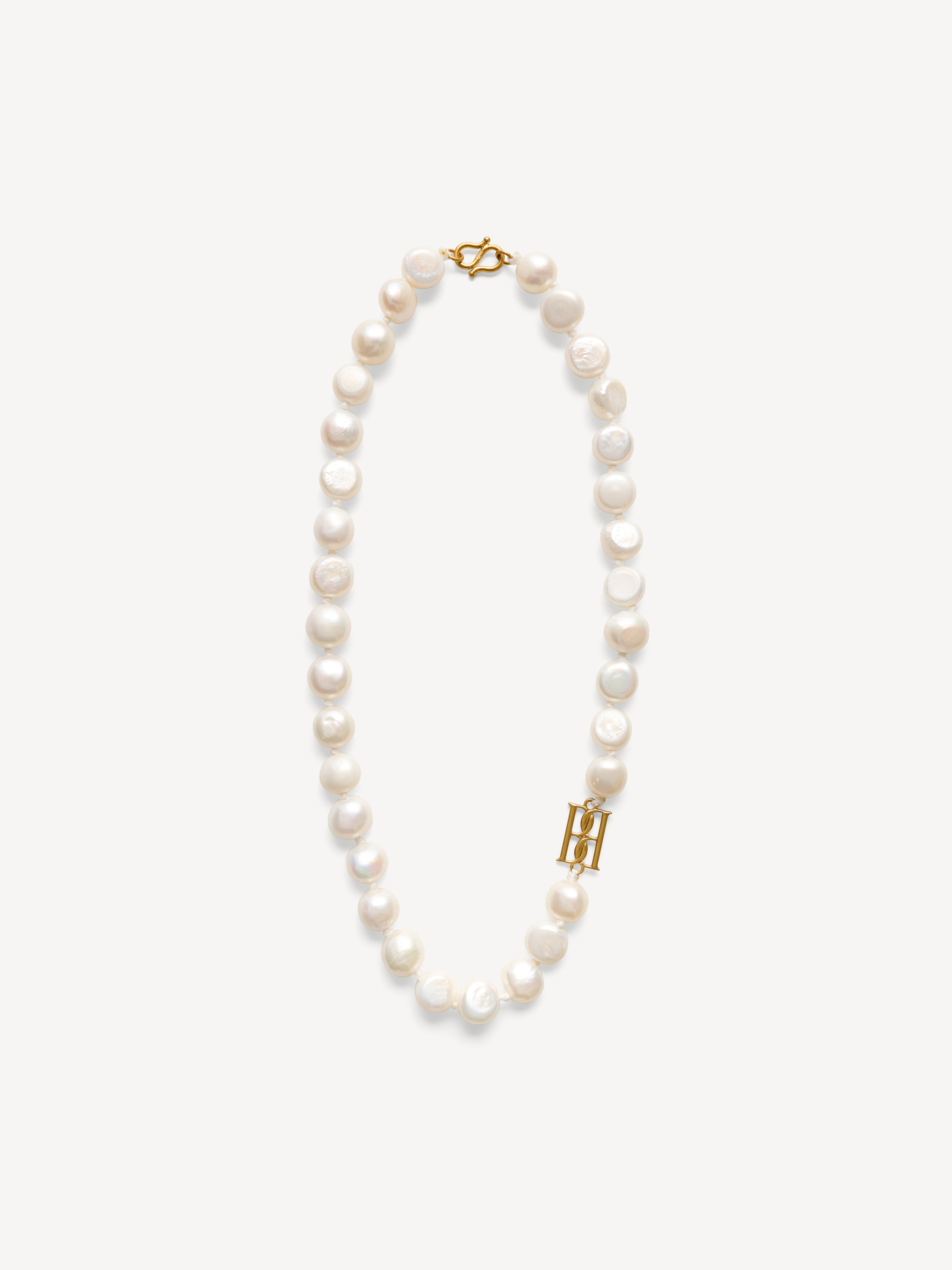 By Malene Birger Herle Pearl Necklace Damen Soft White