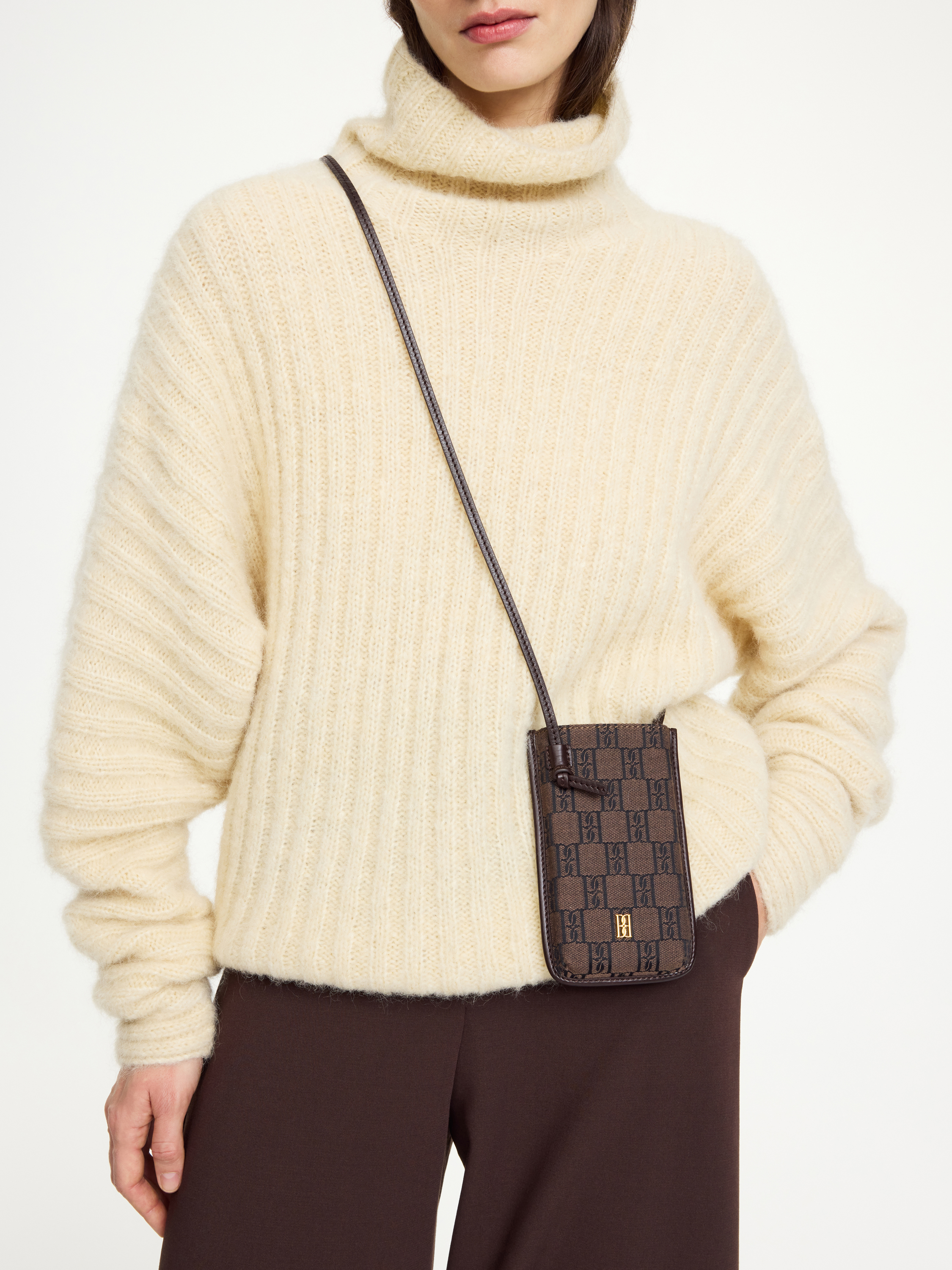 By Malene Birger Mari Phone Case In Brown