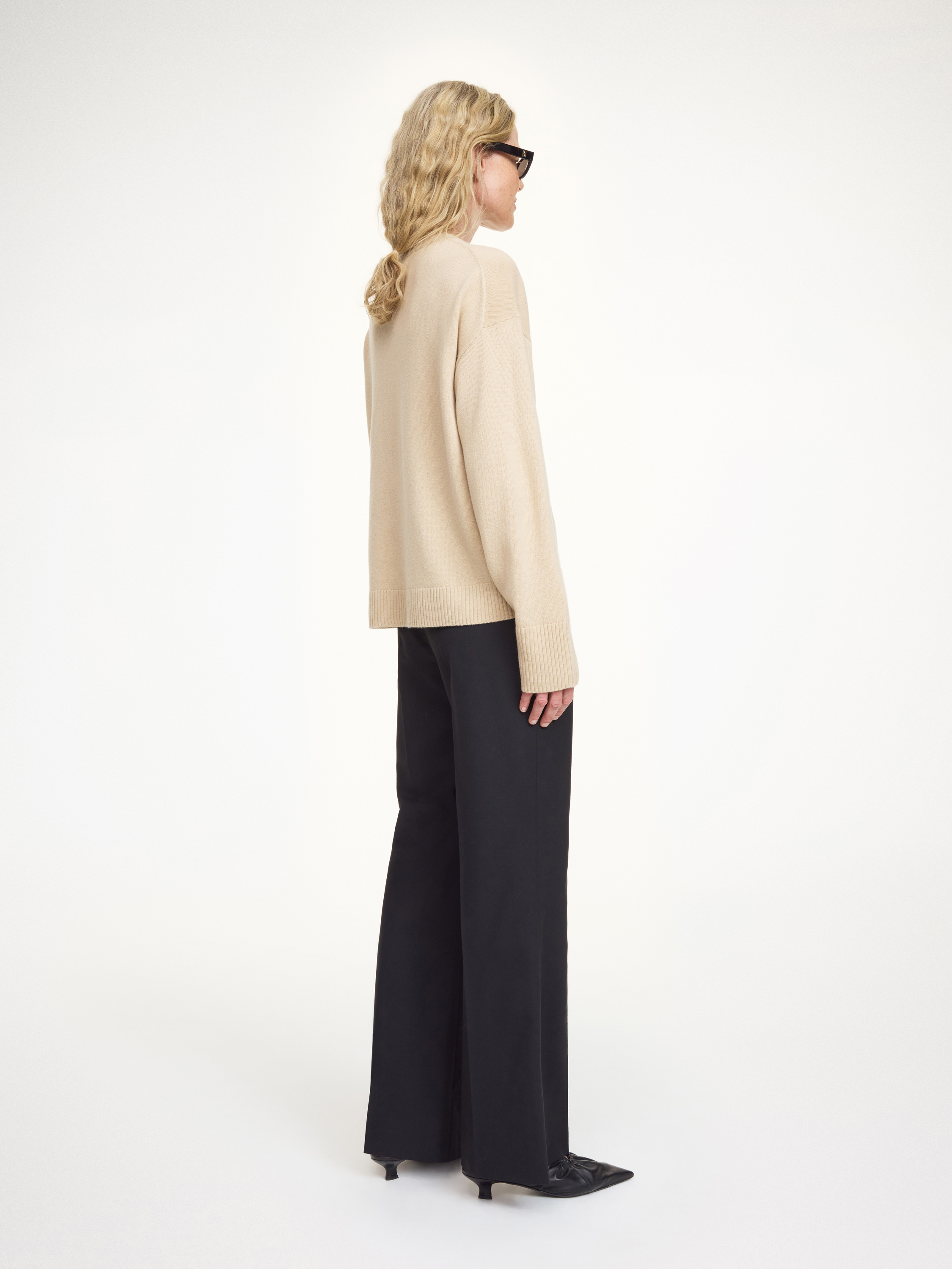 By Malene Birger Rosemarie Flared Trousers In Black