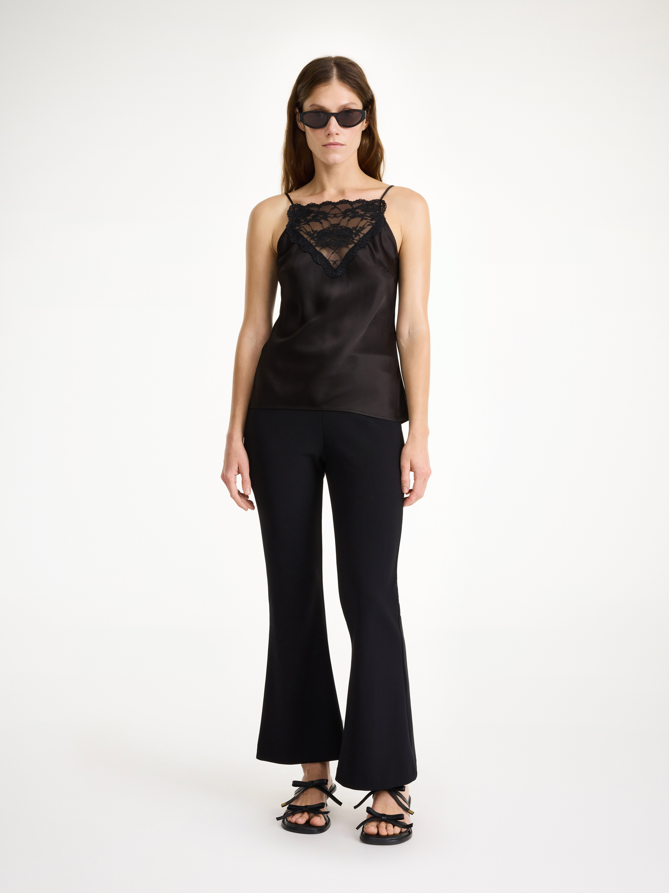 By Malene Birger Vilanna High-waist Trousers In Black