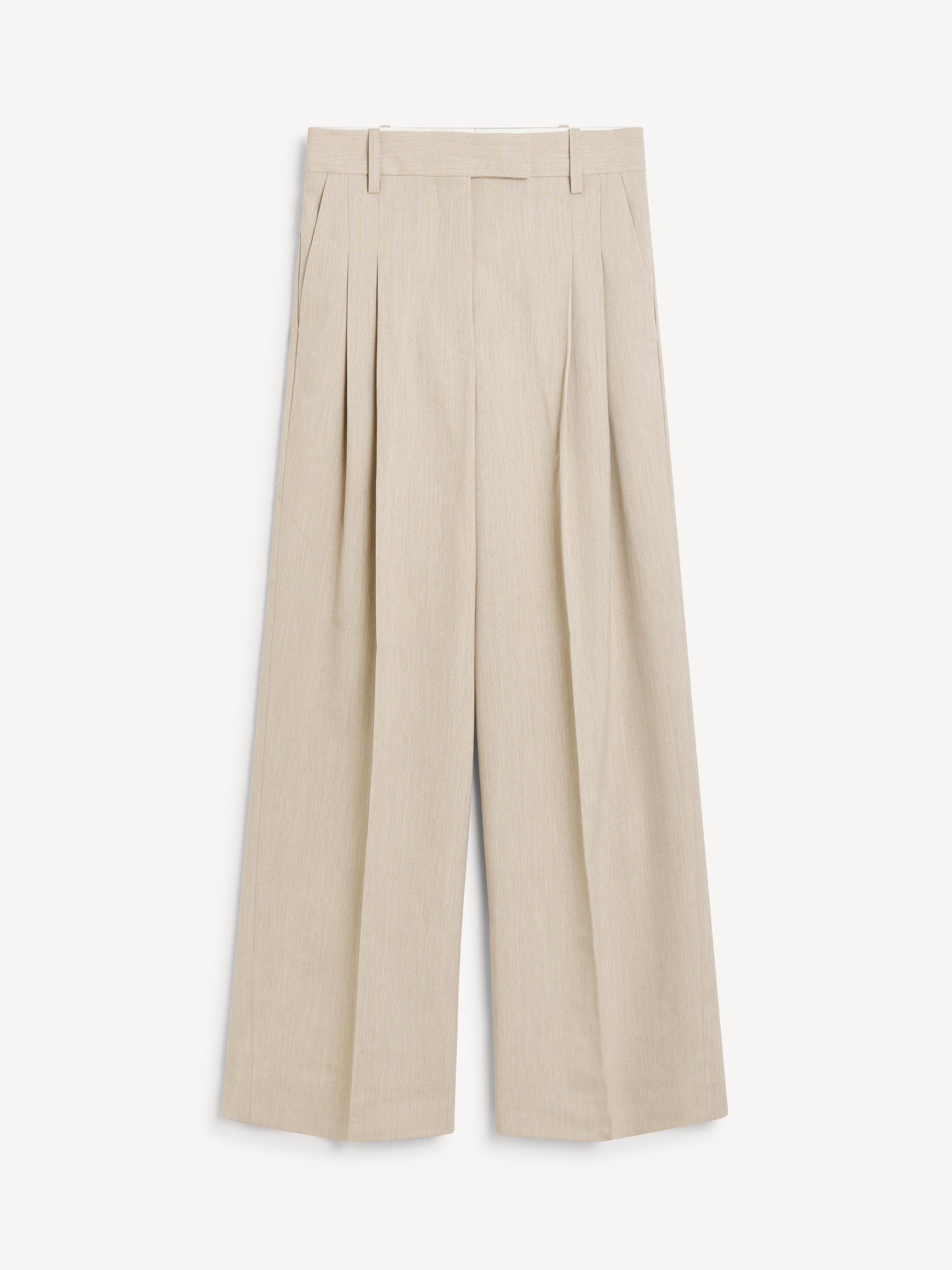 Shop By Malene Birger Cymbaria High-waist-hose In Beige Melange