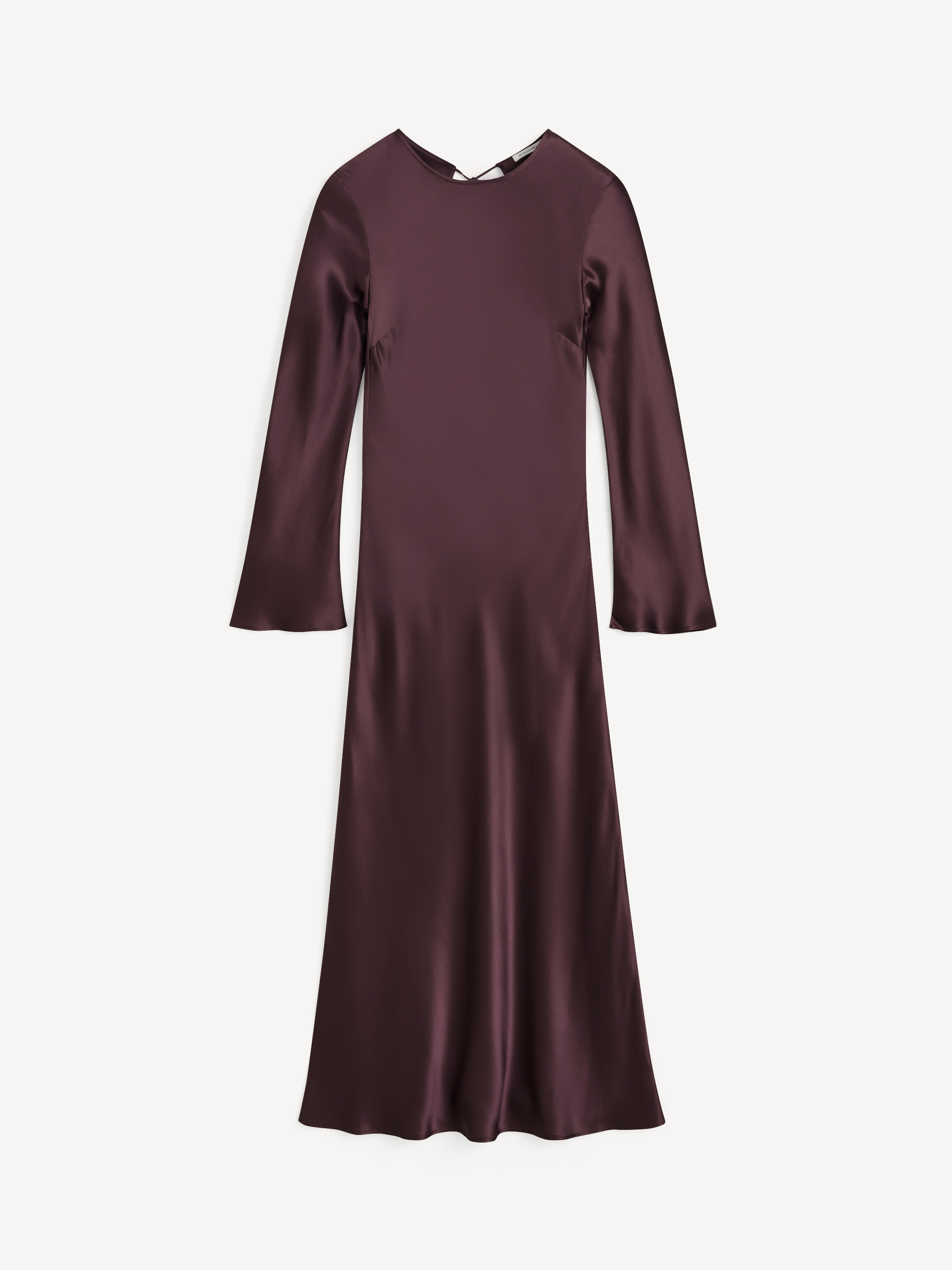 By Malene Birger Women's Aubergine Parisa Silk Maxi Dress Size 36