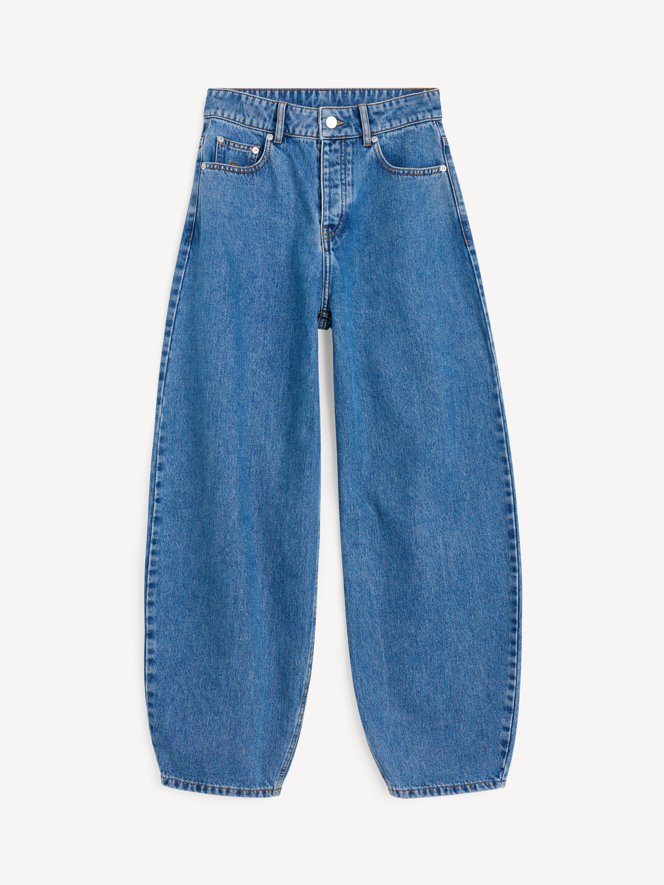 By Malene Birger Women's Mid Denim Blue Dallas Organic Cotton Jeans Size 27