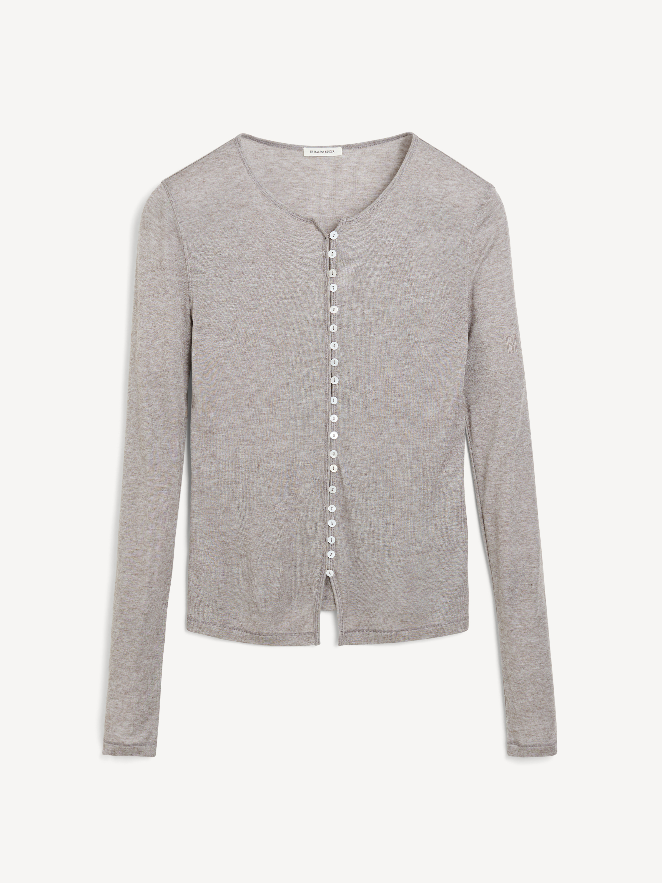 By Malene Birger Janes Cardigan In Fosil