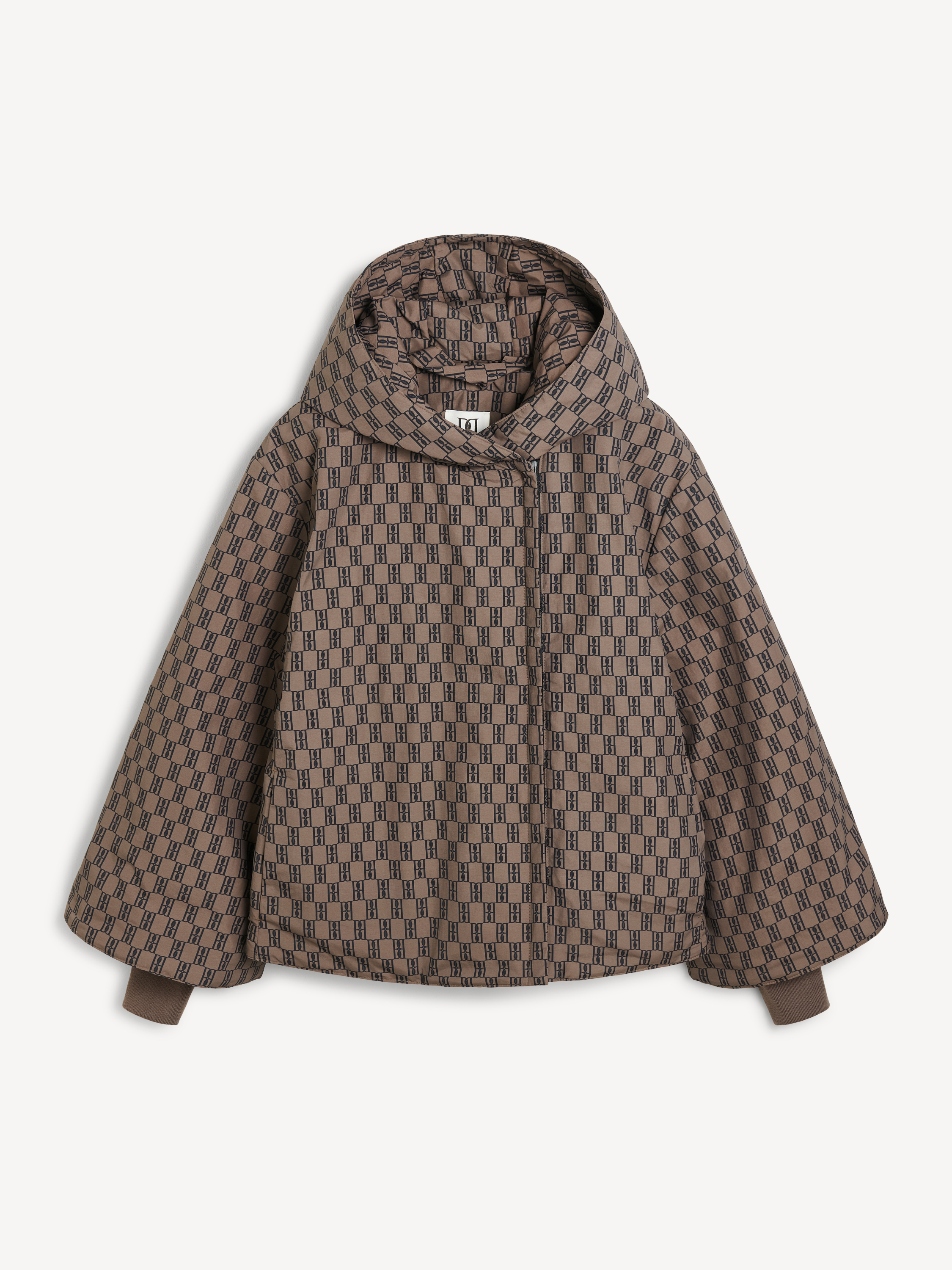 By Malene Birger Sallie Recycled Cotton Jacket In Brown