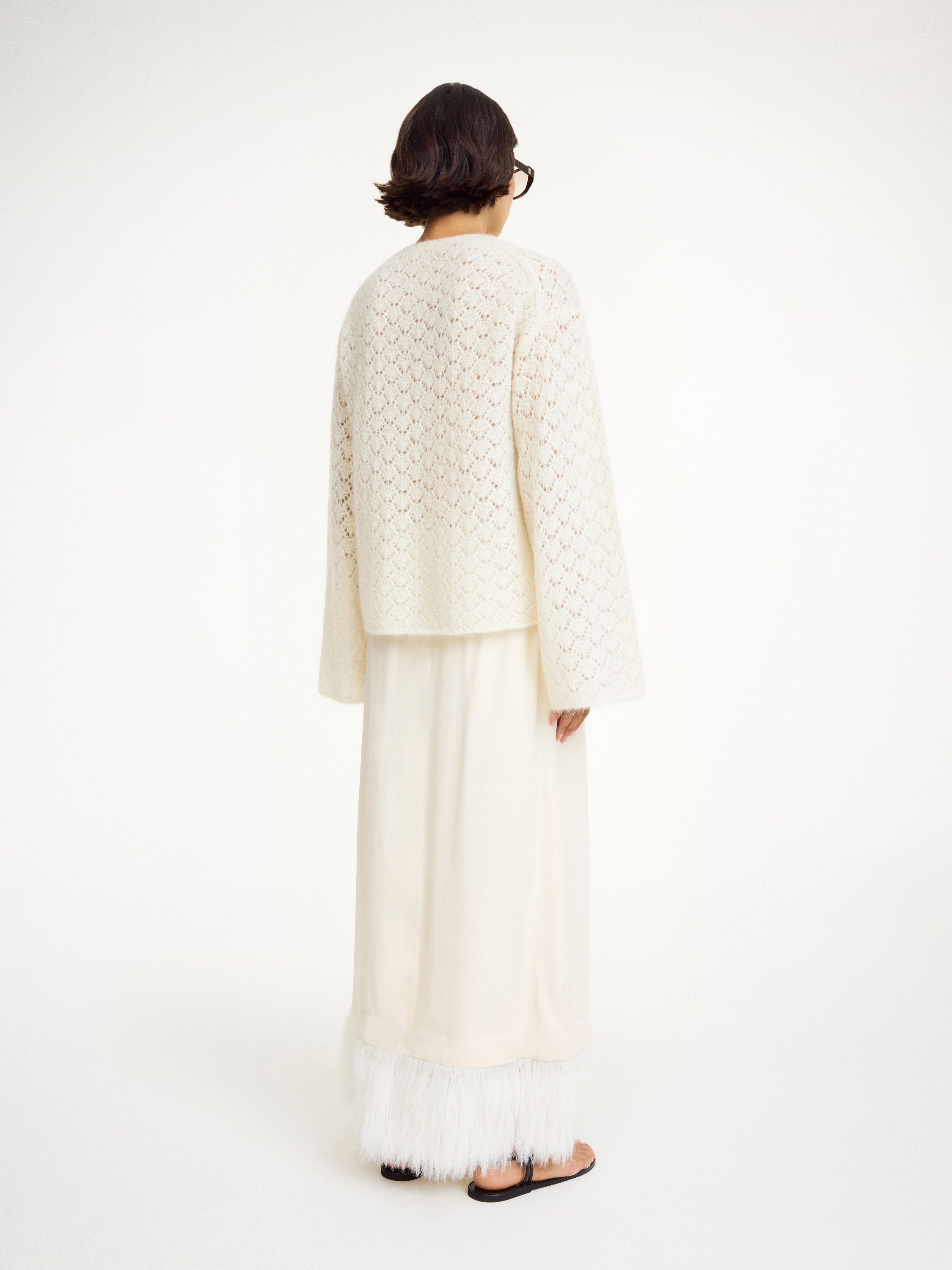 Shop By Malene Birger Cierra Sweater In Soft White
