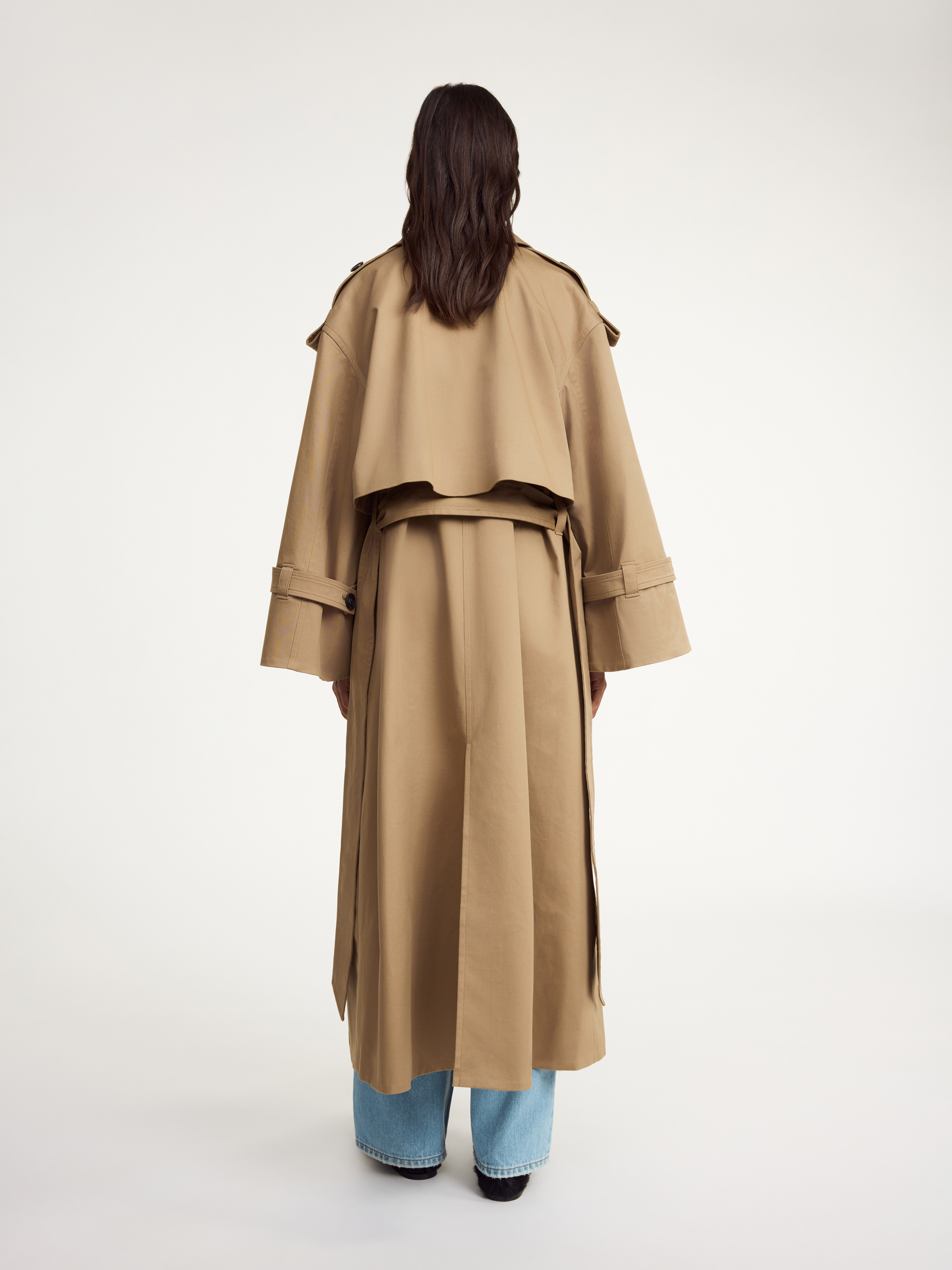 By Malene Birger Alaya Trench Coat In Fosil