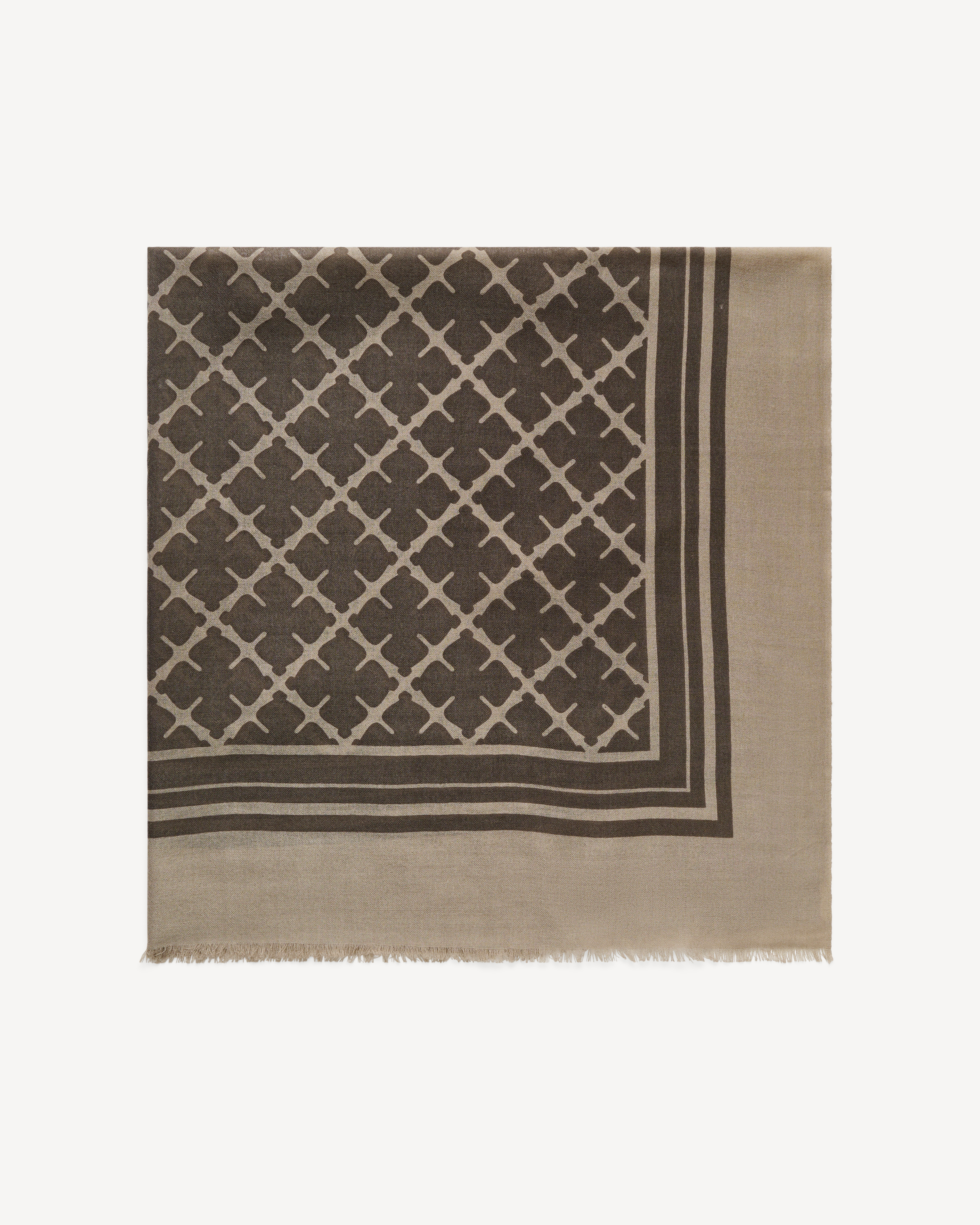 By Malene Birger Cornelis Wool Scarf In Brown