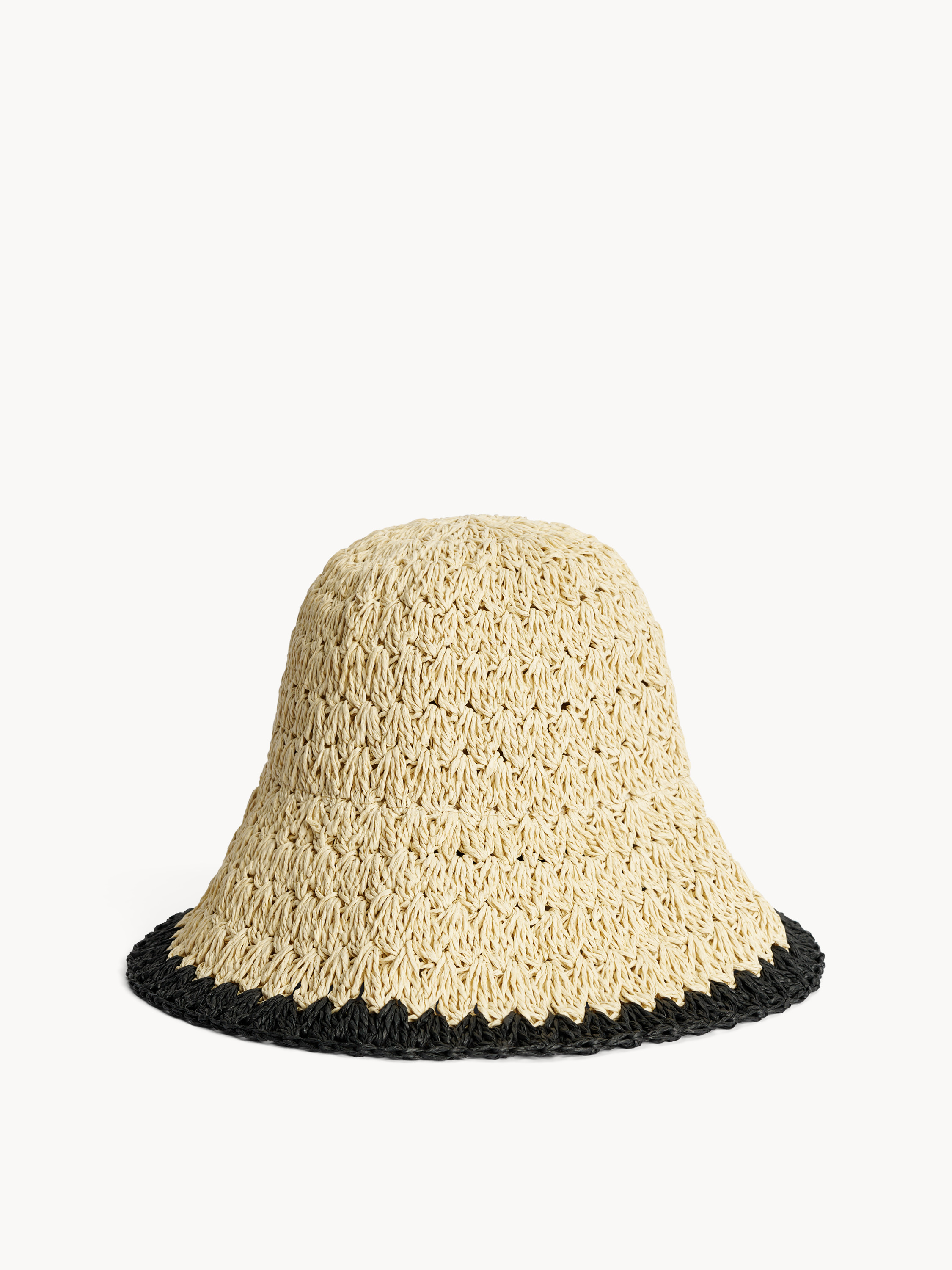 By Malene Birger Strawie Hat In Cream Yellow